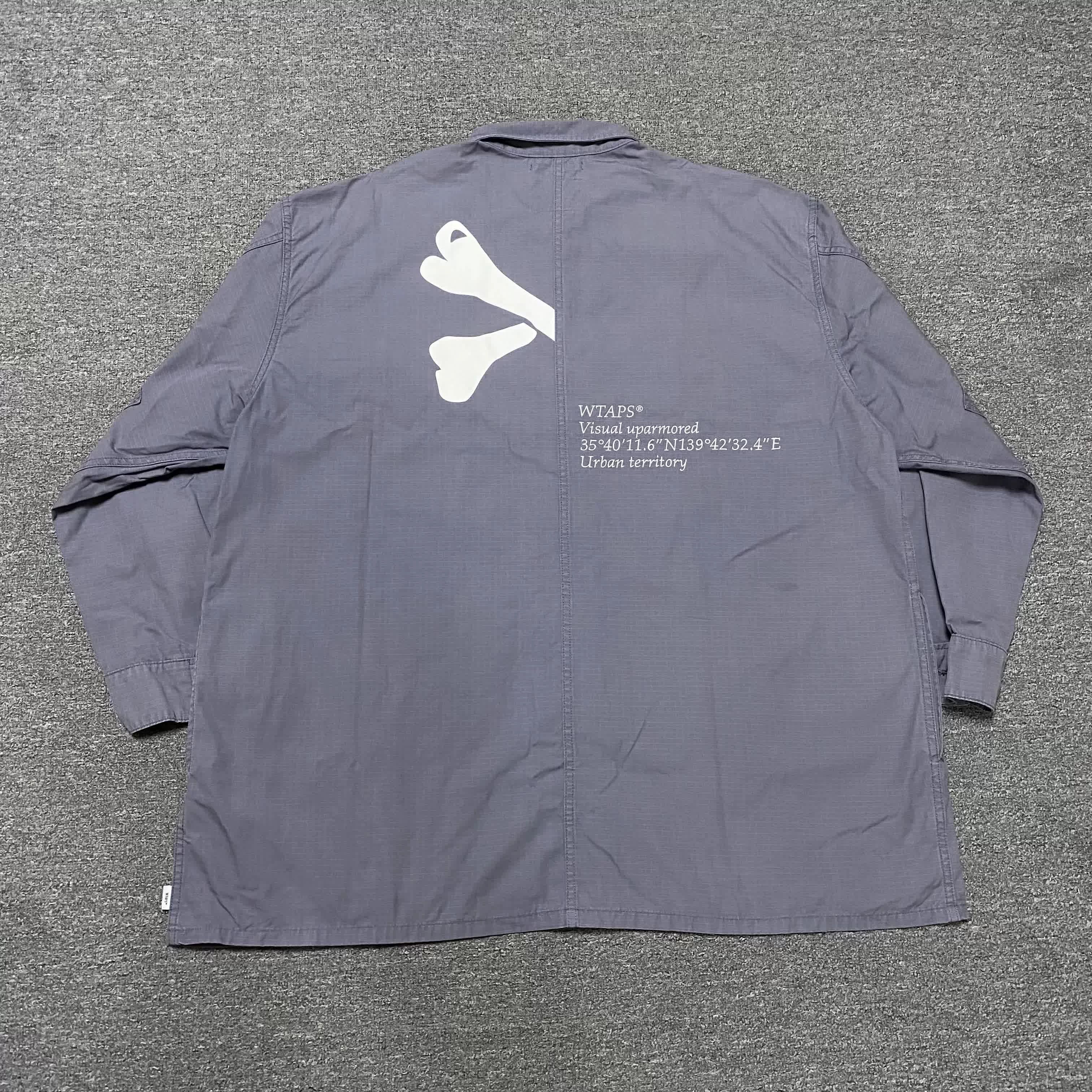 Wtaps WTAPS 18AW GUARDIAN Bone Trench Coat Size US M / EU 48-50 / 2 - 2 Thumbnail