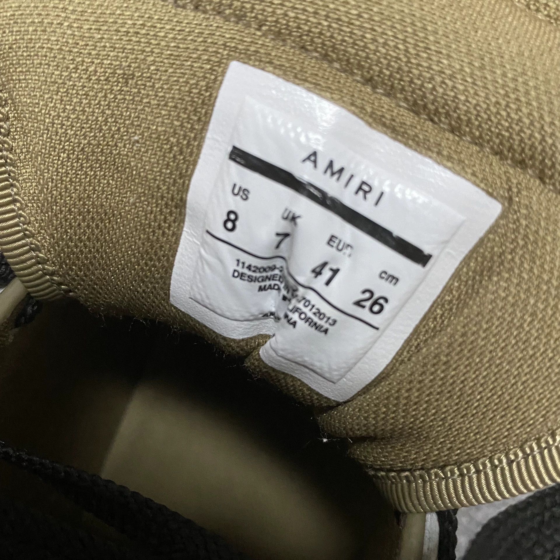 Amiri AMIRI Bone Skate Shoes Size US 8 / EU 41 - 7 Thumbnail