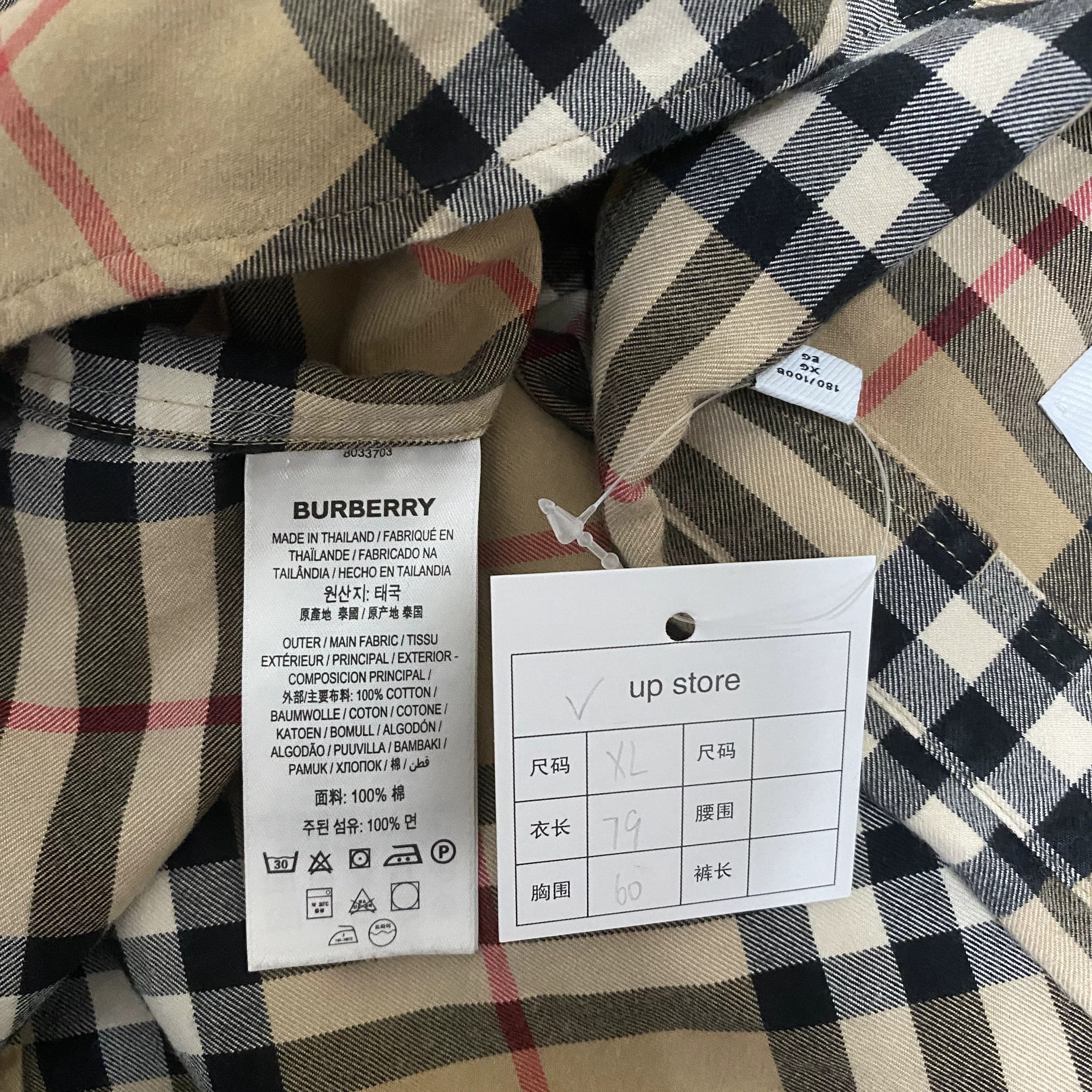 Burberry Burberry Check Shirt Size US XL / EU 56 / 4 - 4 Thumbnail