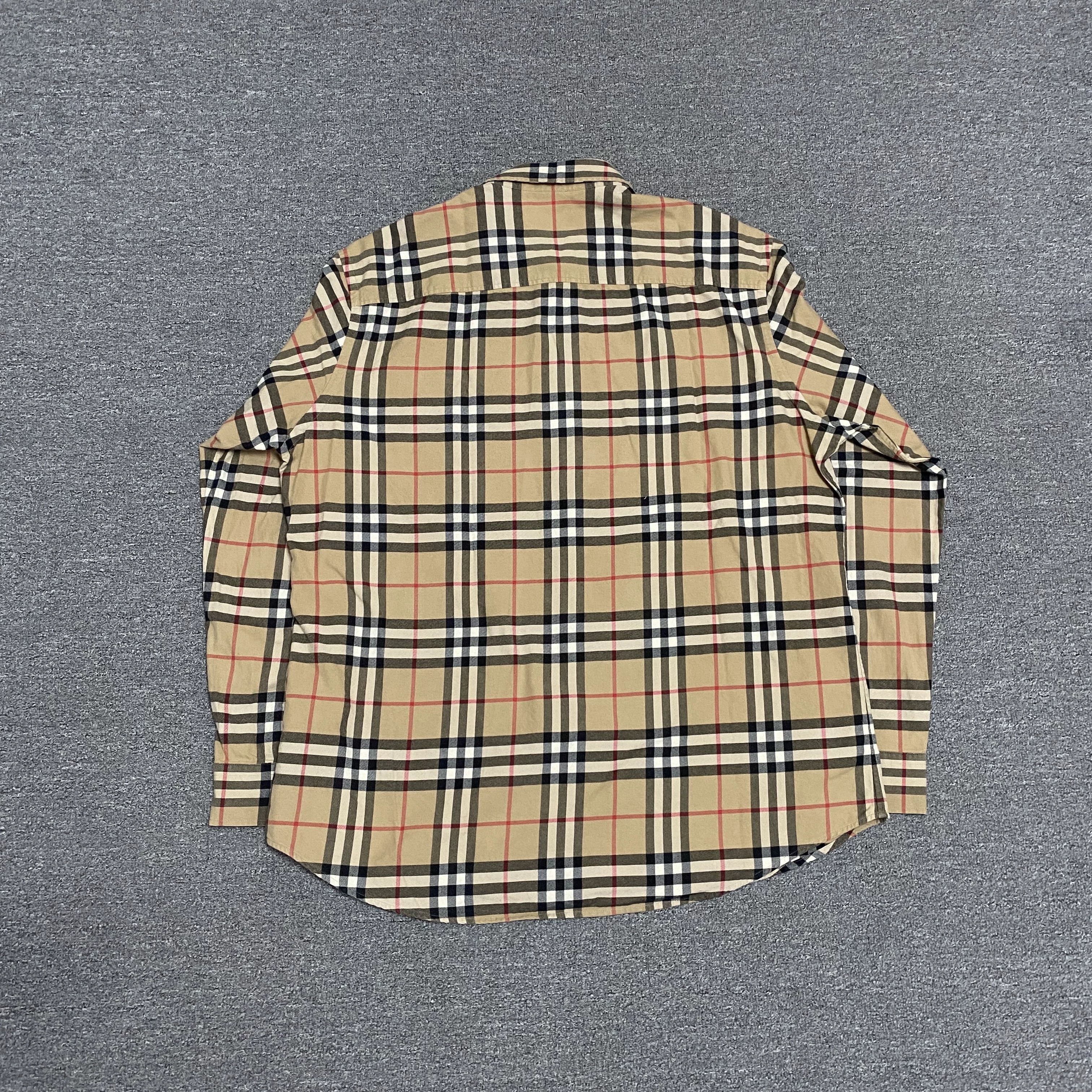 Burberry Burberry Check Shirt Size US XL / EU 56 / 4 - 2 Thumbnail