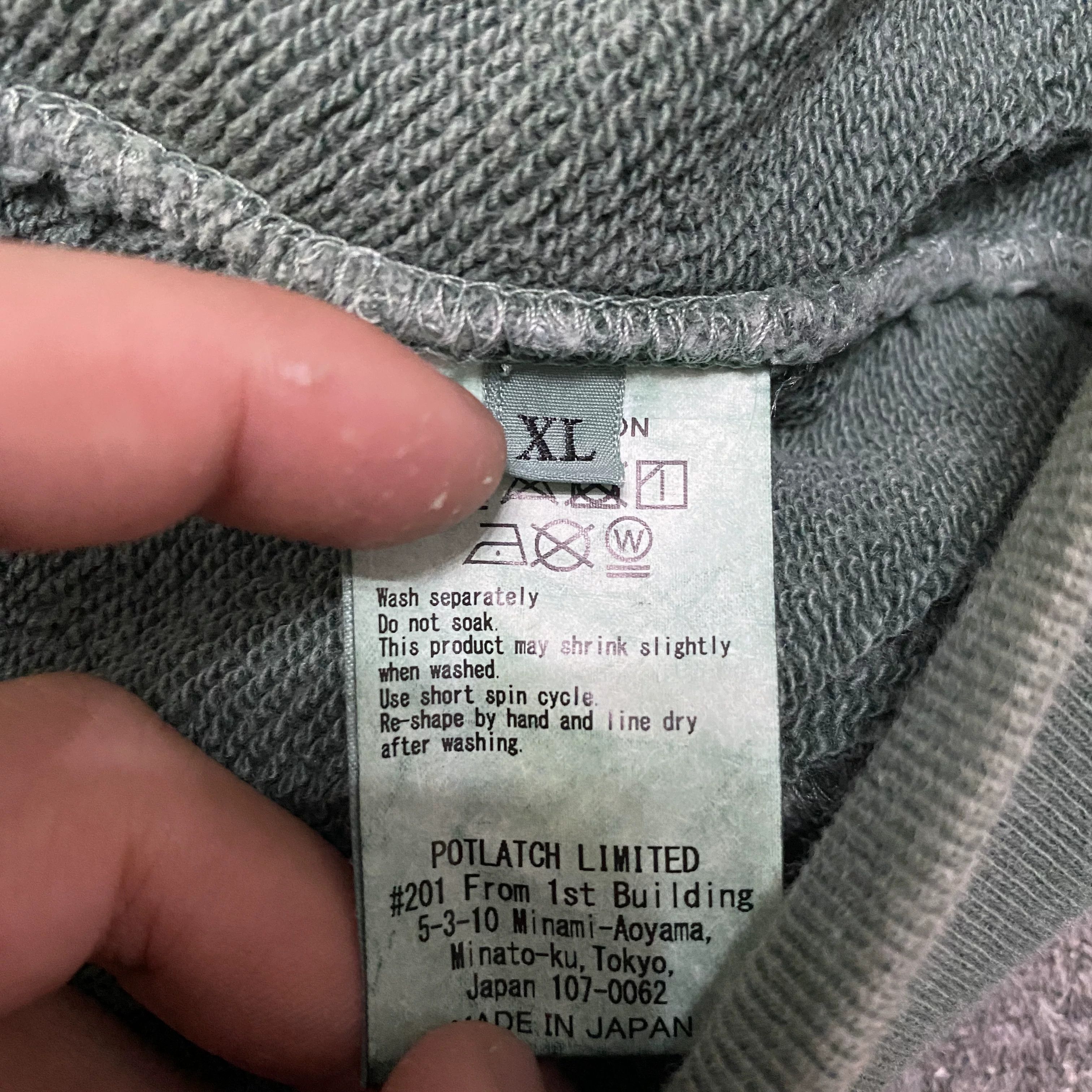 Cav Empt CAVEMPT Half-Zip Washed Sweatshirt Jacket Size US XL / EU 56 / 4 - 5 Thumbnail