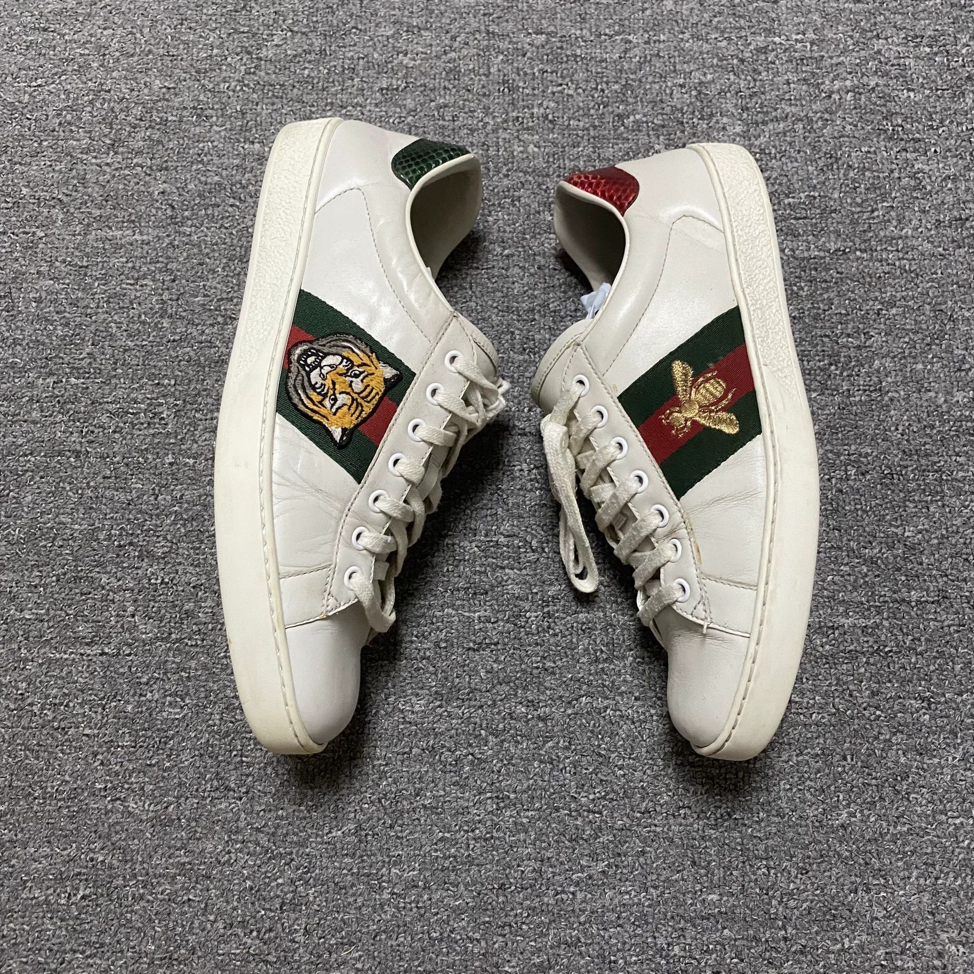 Gucci Gucci Bee White Sneakers Size US 6 / IT 36 - 3 Thumbnail