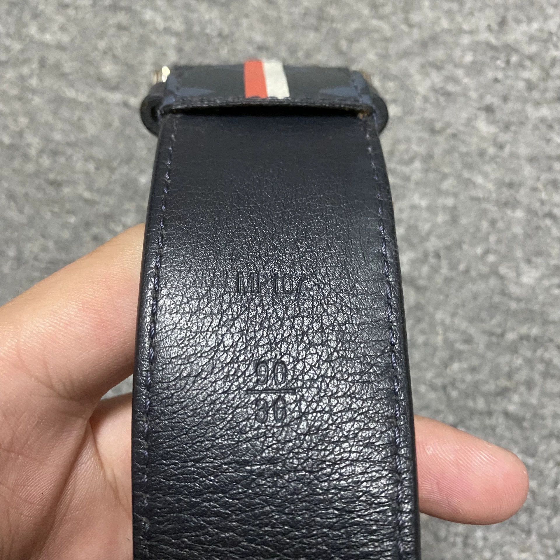 Louis Vuitton Louis Vuitton LV Monogram Belt Size ONE SIZE - 6 Thumbnail