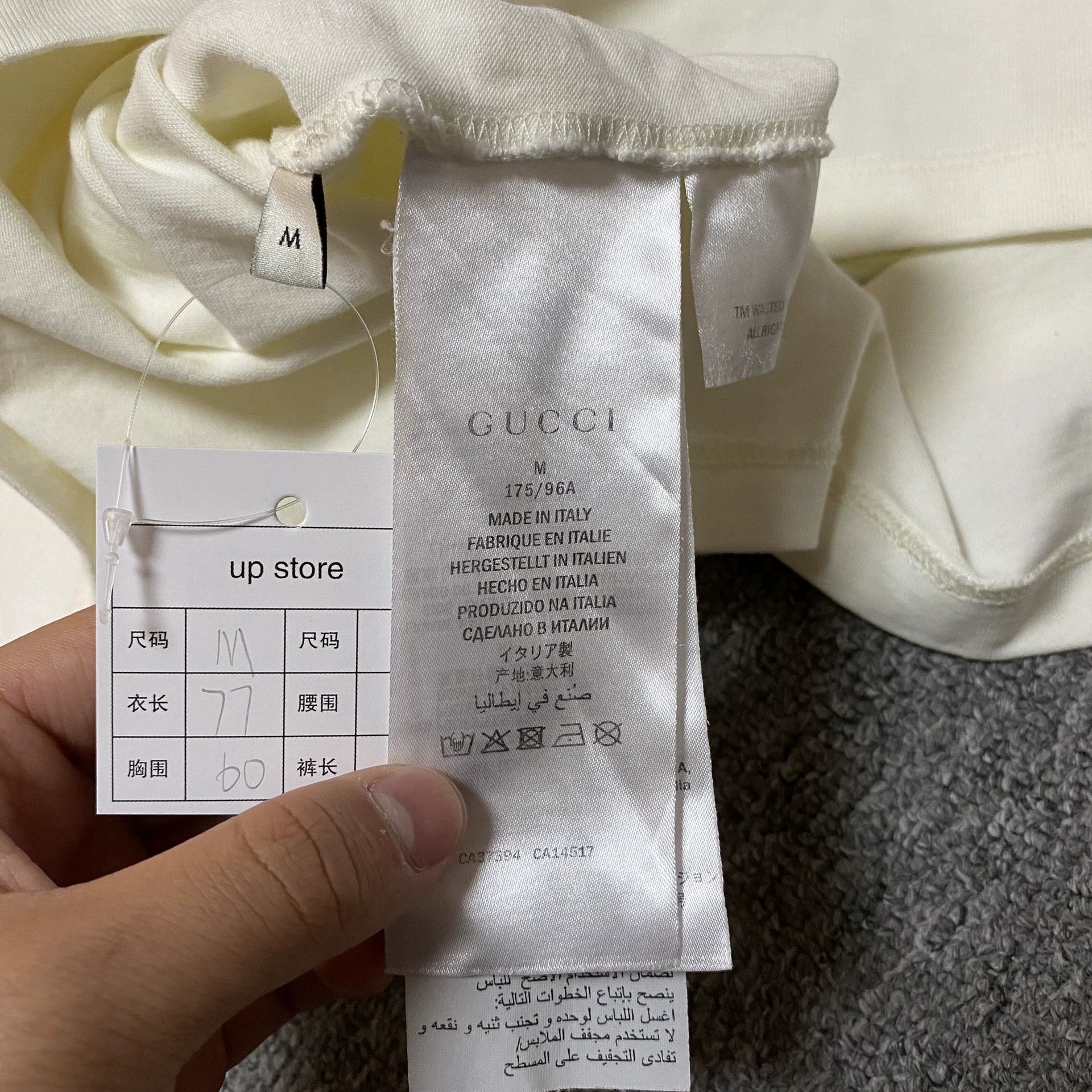 Gucci GUCCI THE FACE Short Sleeve Size US M / EU 48-50 / 2 - 6 Thumbnail