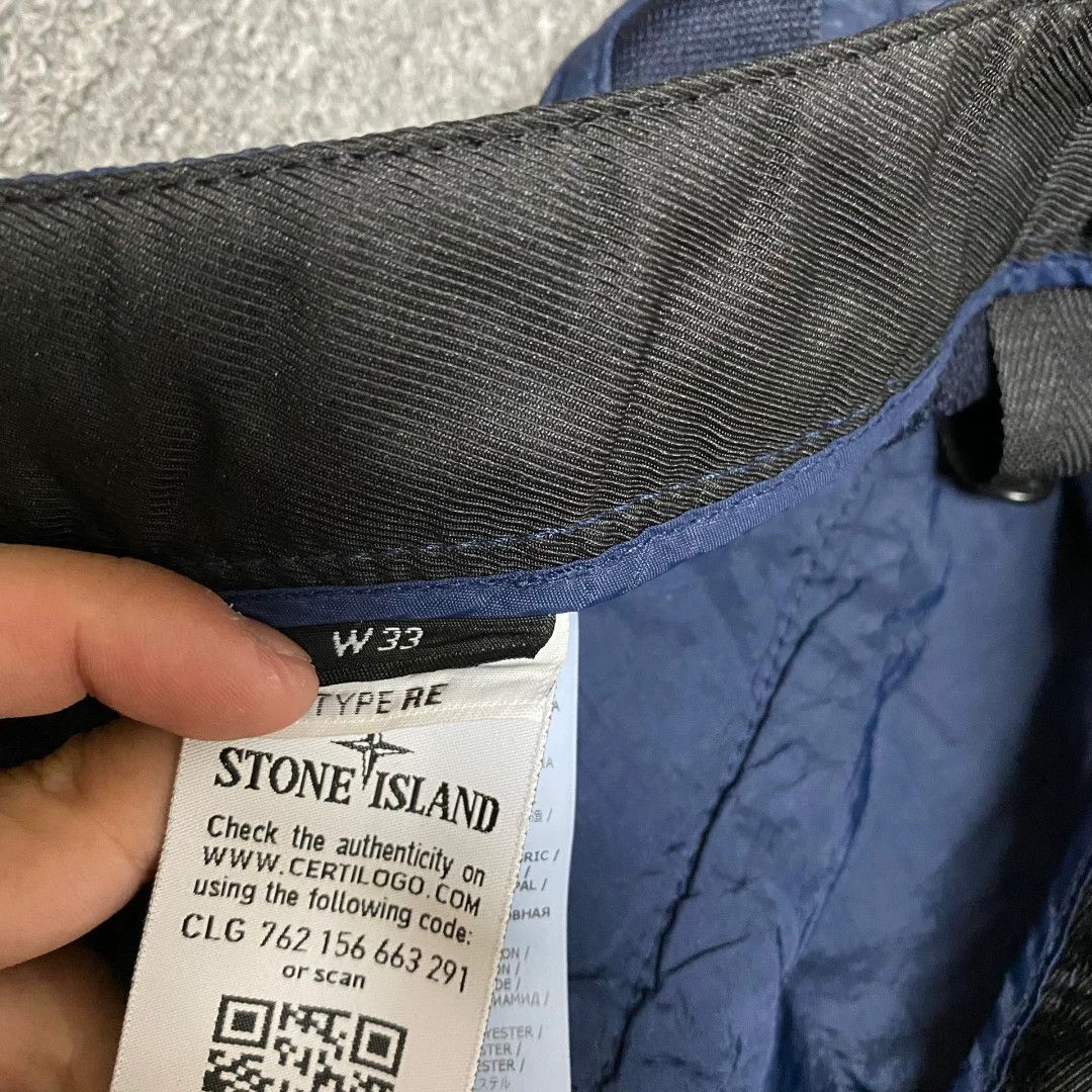 Stone Island Stone Island Seersucker Pants Size US 33 - 5 Thumbnail