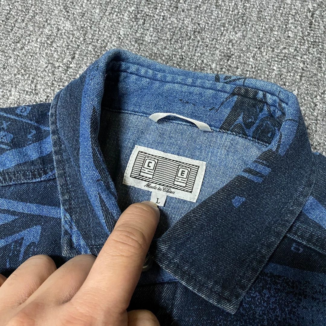 Cav Empt CAVEMPT Denim Shirt Size US M / EU 48-50 / 2 - 4 Thumbnail