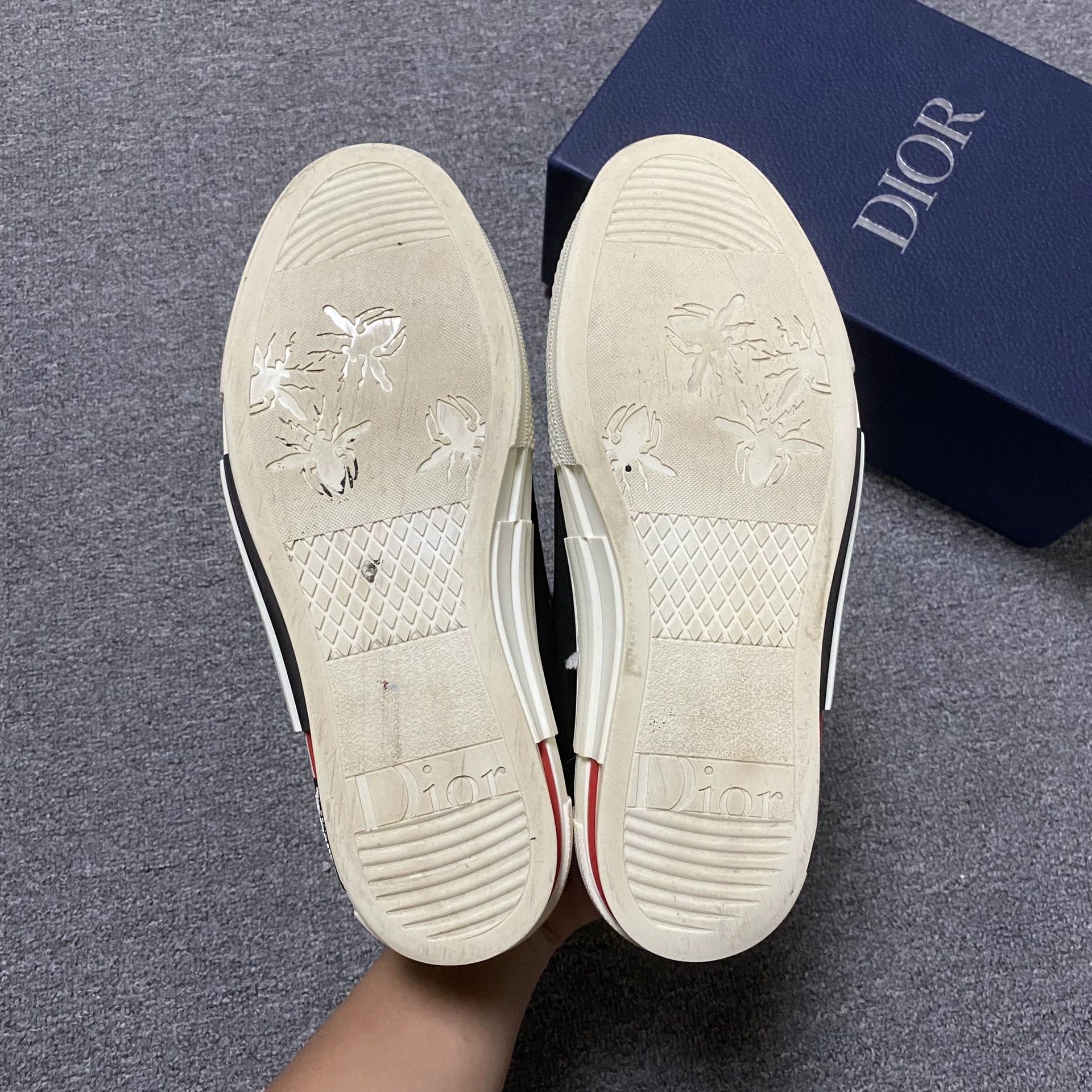 Dior DIOR B23 Canvas Shoes Size US 8 / EU 41 - 5 Thumbnail