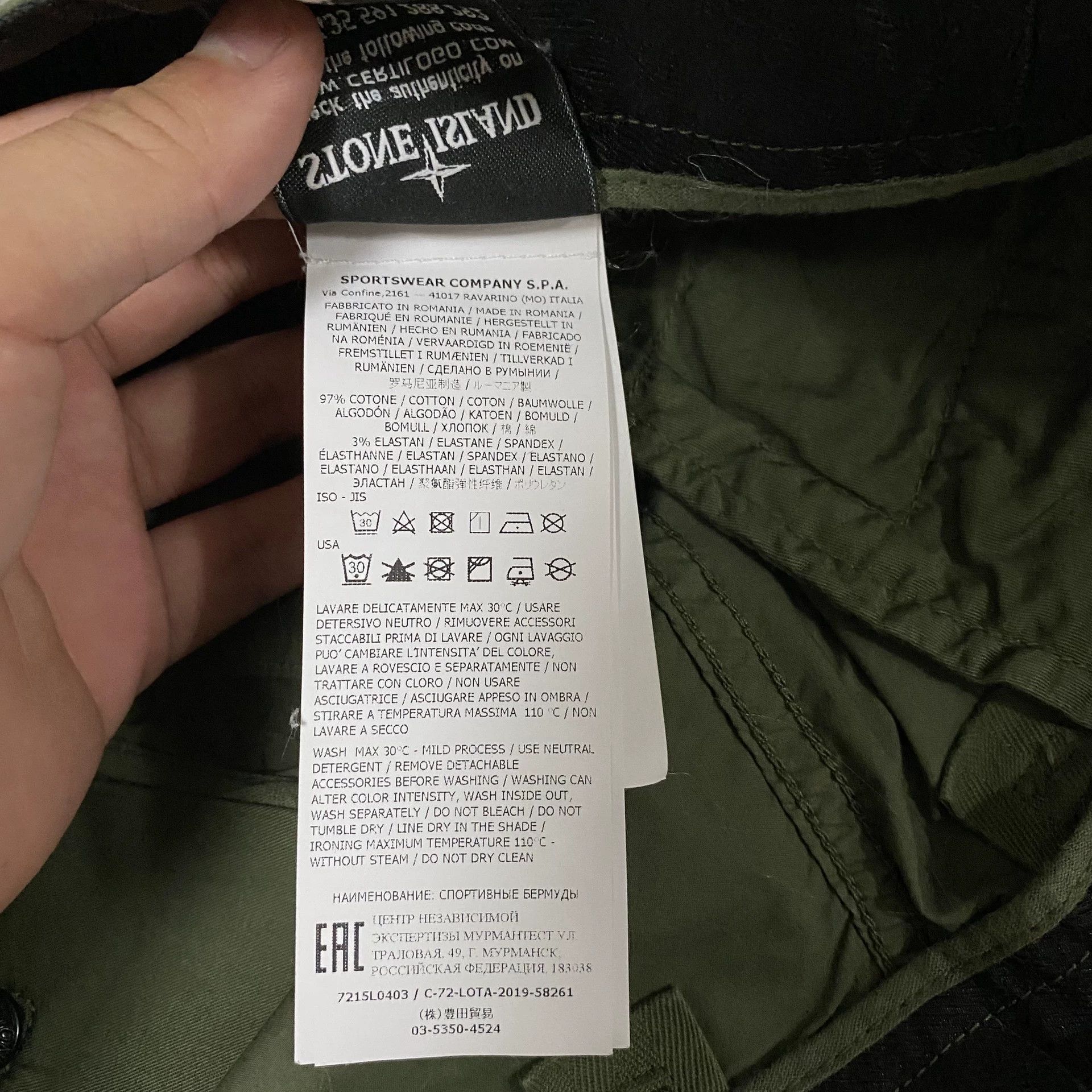 Stone Island Stone Island Pocket Shorts Size US 30 / EU 46 - 6 Thumbnail