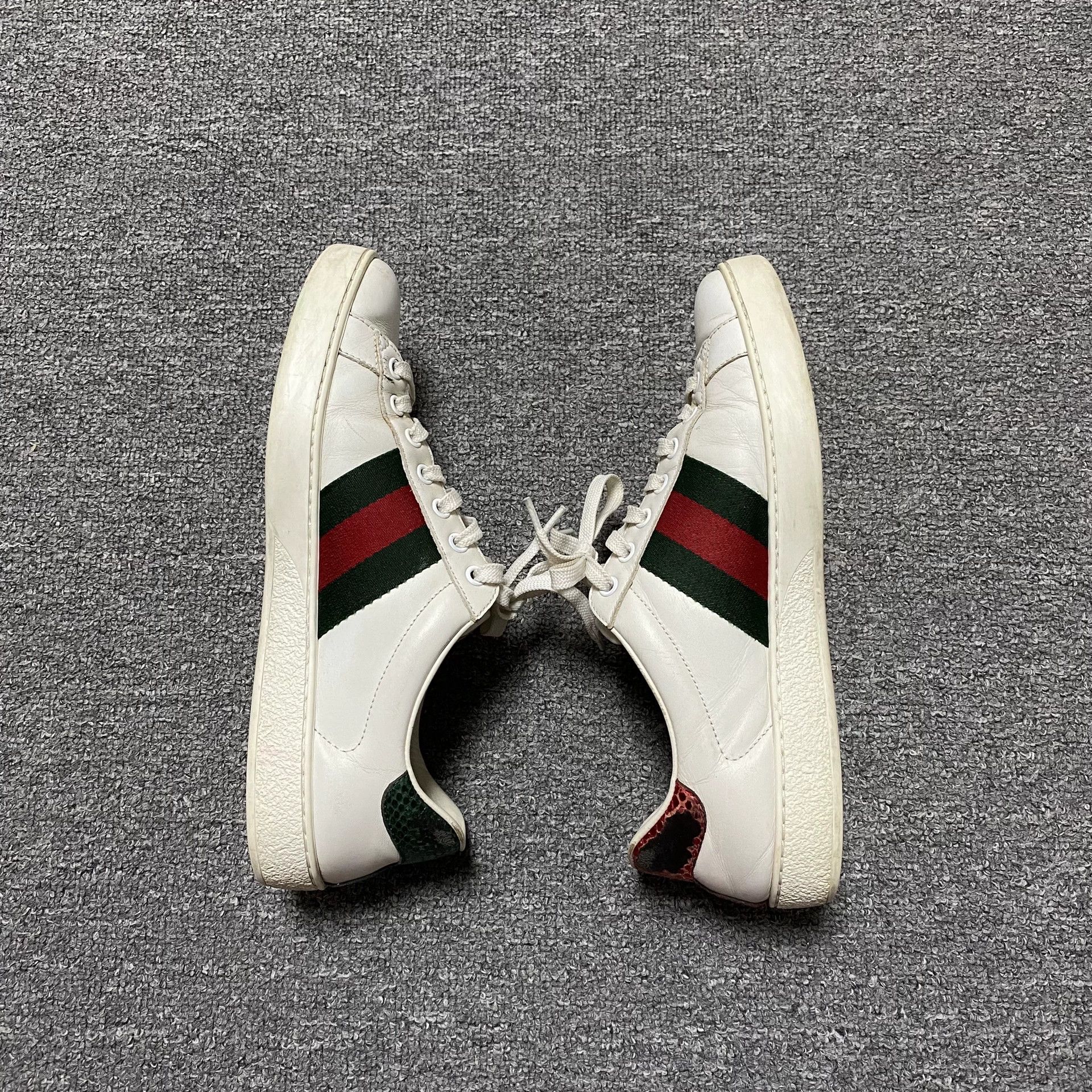 Gucci Gucci Bee White Sneakers Size US 6.5 / IT 36.5 - 4 Thumbnail