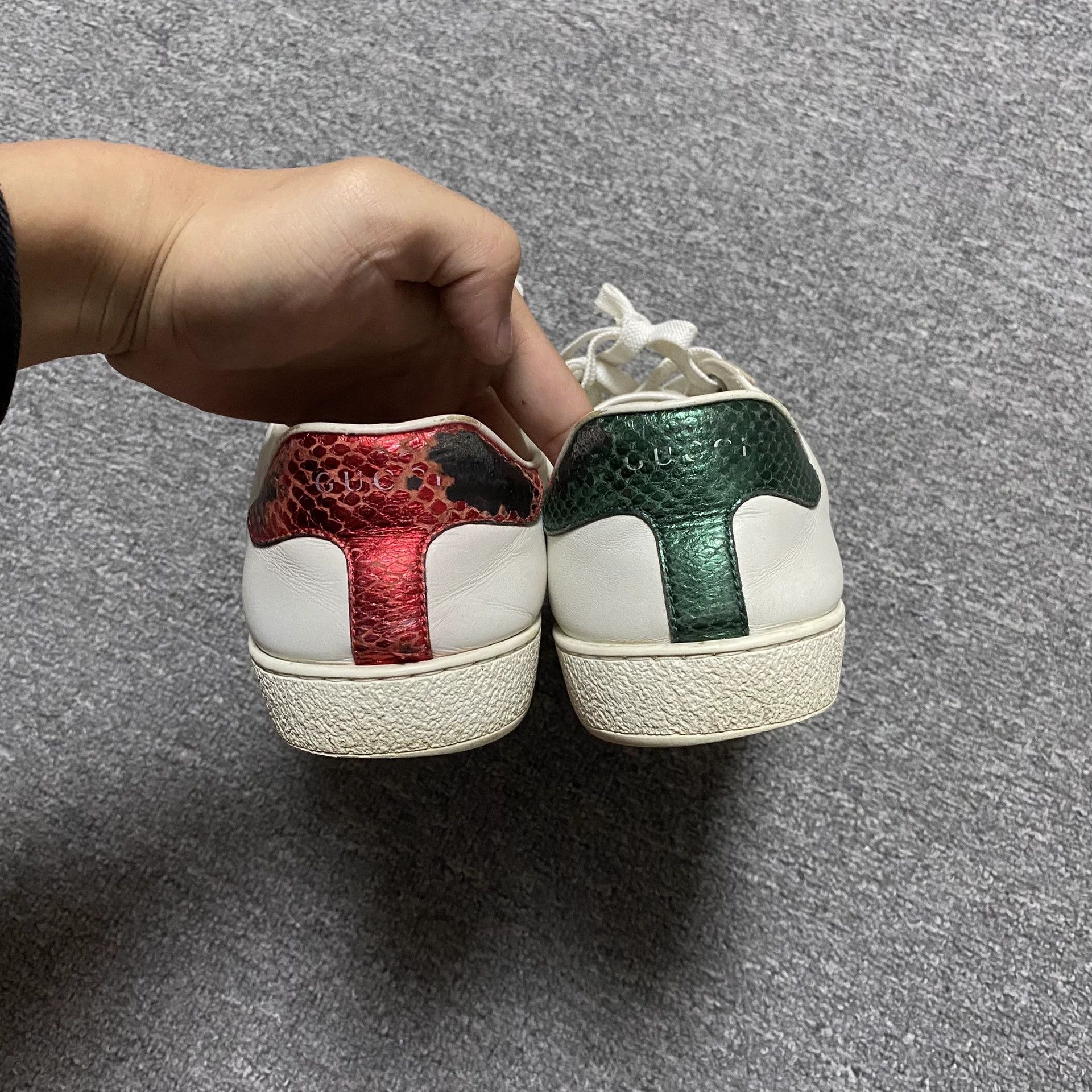 Gucci Gucci Bee White Sneakers Size US 6.5 / IT 36.5 - 5 Thumbnail