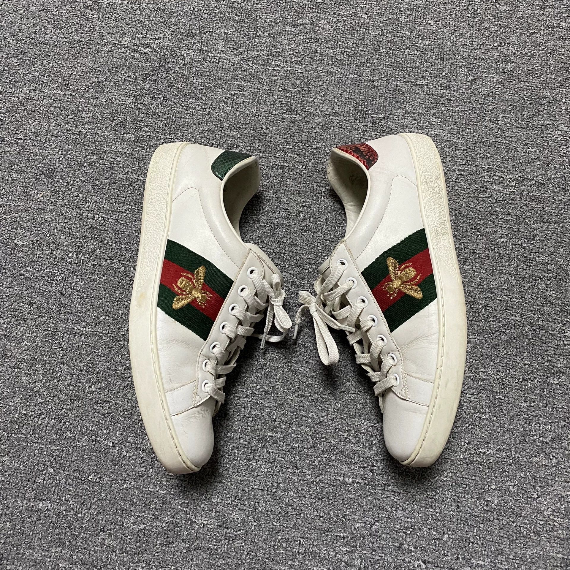 Gucci Gucci Bee White Sneakers Size US 6.5 / IT 36.5 - 3 Thumbnail