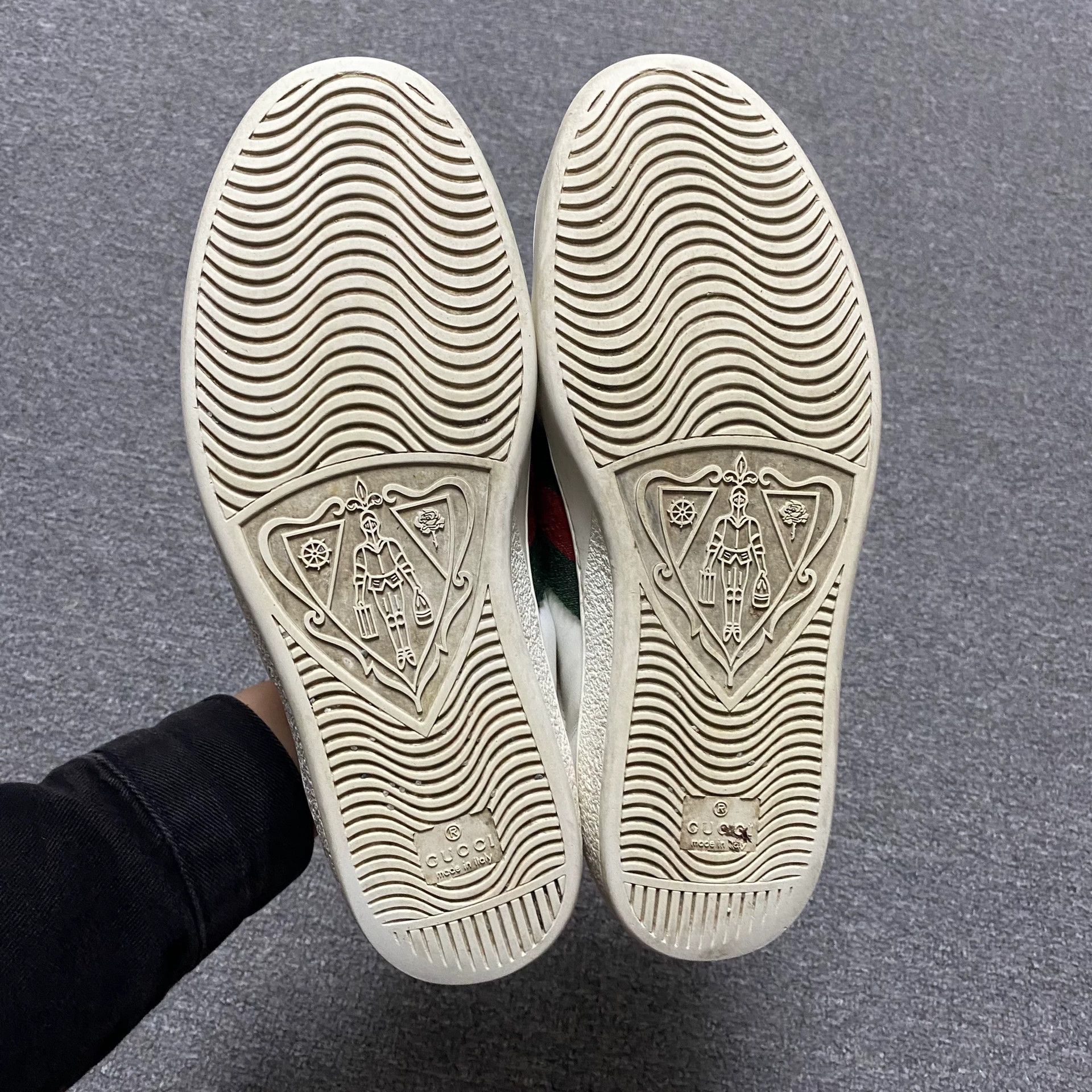 Gucci Gucci Bee White Sneakers Size US 6.5 / IT 36.5 - 6 Thumbnail
