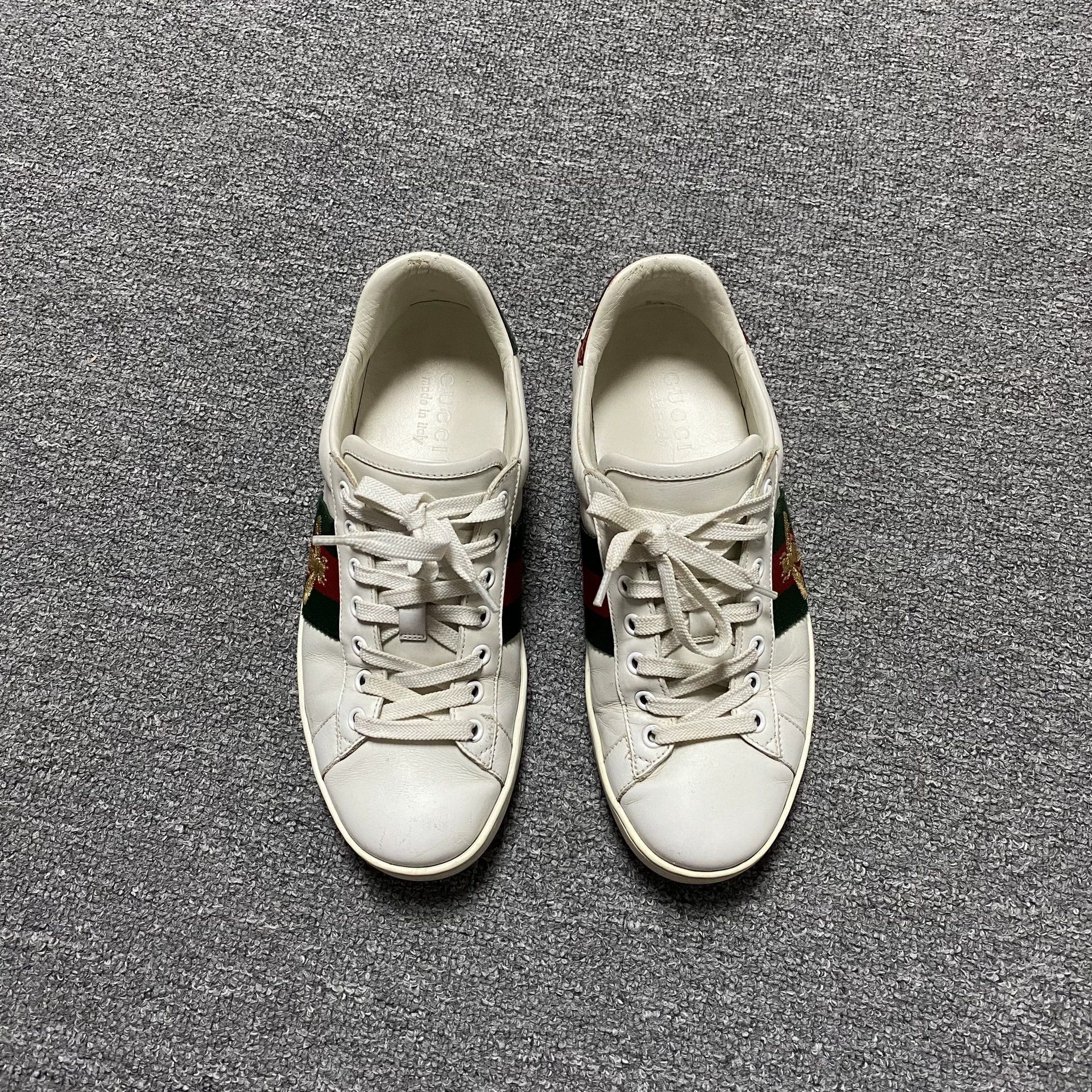 Gucci Gucci Bee White Sneakers Size US 6.5 / IT 36.5 - 2 Thumbnail