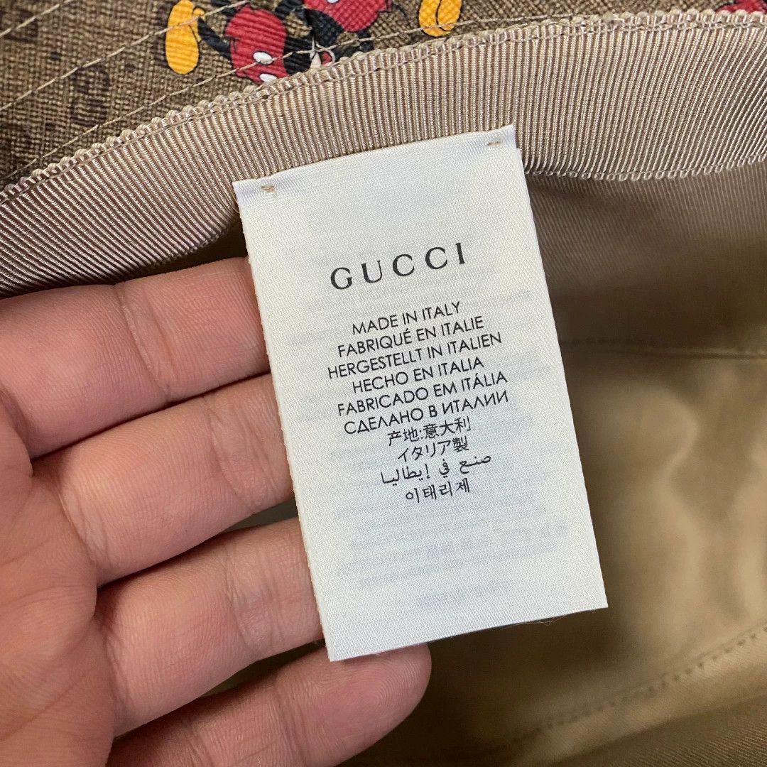 Gucci Gucci Disney Collaboration Bucket Hat Size ONE SIZE - 7 Thumbnail