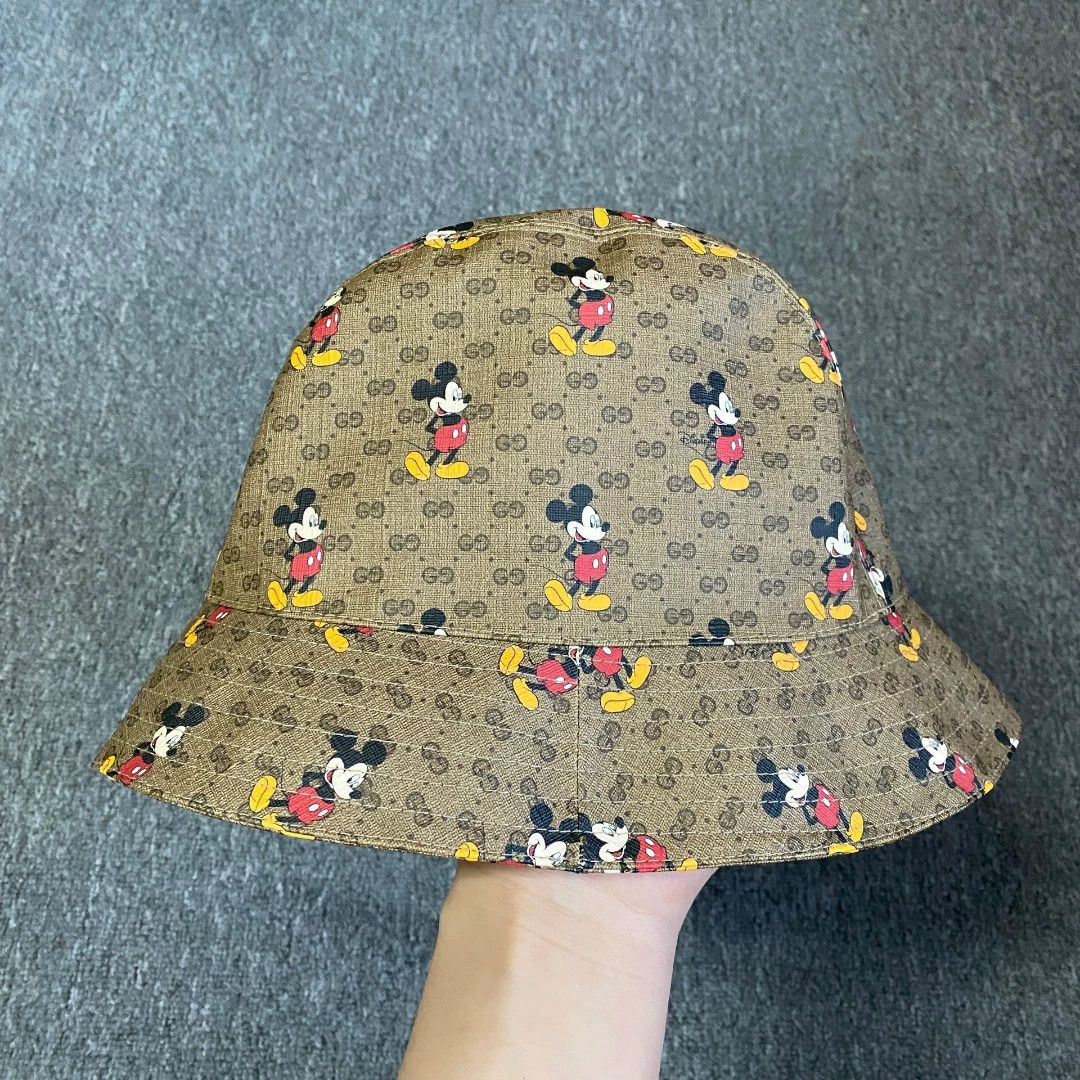 Gucci Gucci Disney Collaboration Bucket Hat Size ONE SIZE - 5 Thumbnail