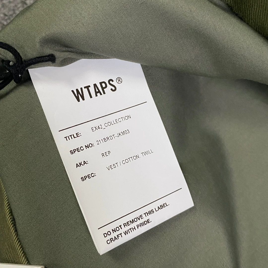 Wtaps WTAPS 21SS Rep Vest M Size Size US M / EU 48-50 / 2 - 7 Thumbnail