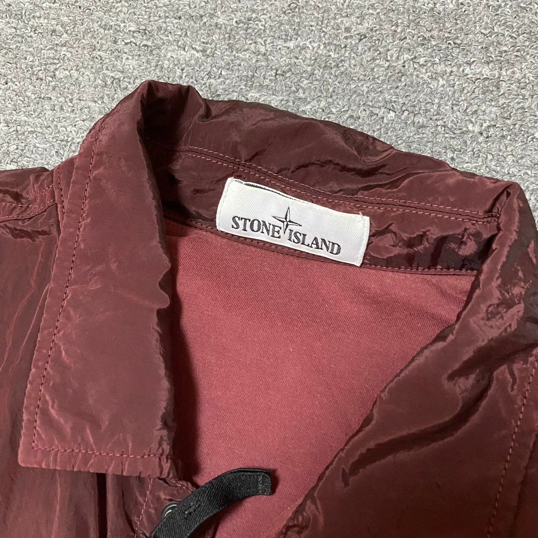 Stone Island Stone Island 17FW Metallic Nylon Jacket Size US XXL / EU 58 / 5 - 4 Thumbnail