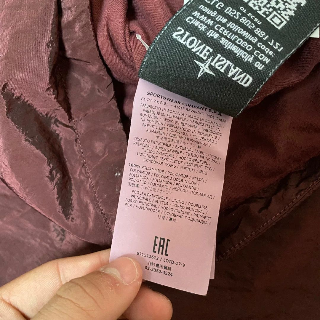 Stone Island Stone Island 17FW Metallic Nylon Jacket Size US XXL / EU 58 / 5 - 7 Thumbnail