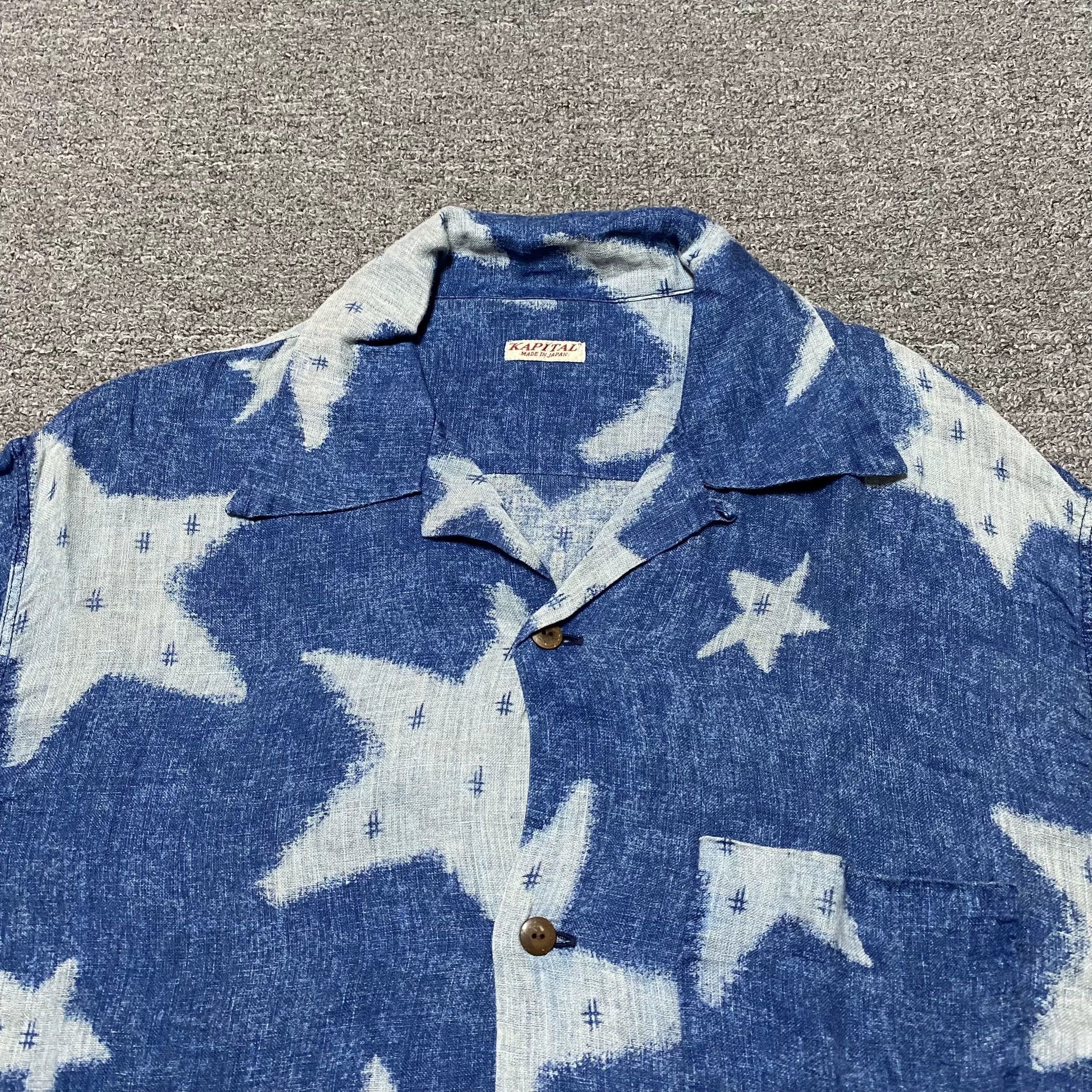 Kapital KAPITAL Star Washed Shirt Size US XL / EU 56 / 4 - 3 Thumbnail