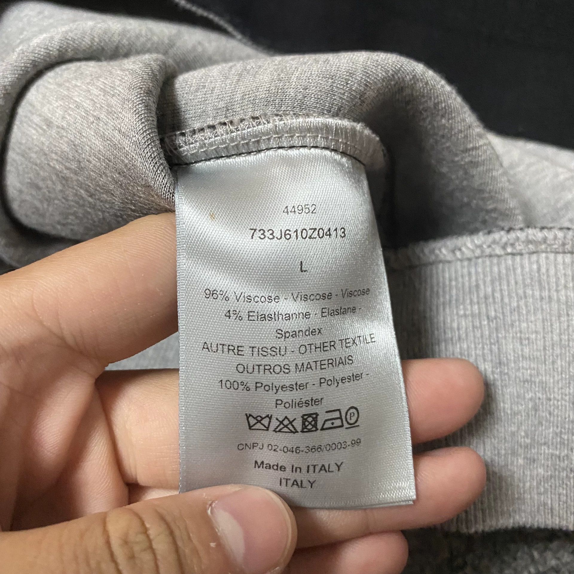 Dior DIOR Nylon Paneled Sweatshirt Size US L / EU 52-54 / 3 - 5 Thumbnail
