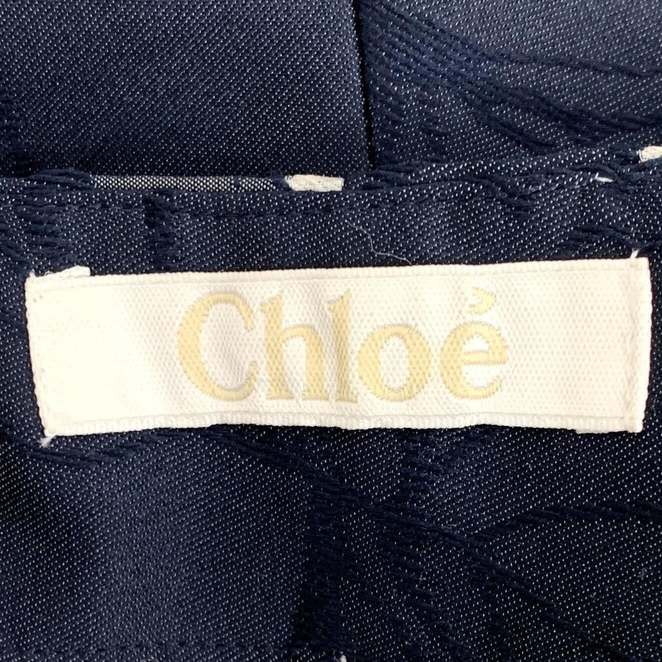 Other Other Casual Embroidered Blue Pants S Women Size 26" / US 2 / IT 38 - 5 Thumbnail