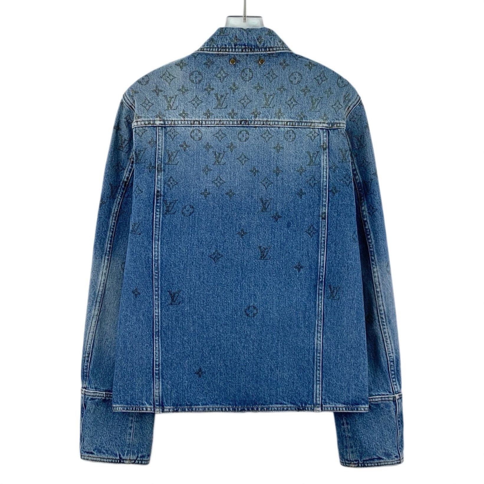 Louis Vuitton Louis Vuitton Blue Jacket XS Women Size XS / US 0-2 / IT 36-38 - 2 Thumbnail