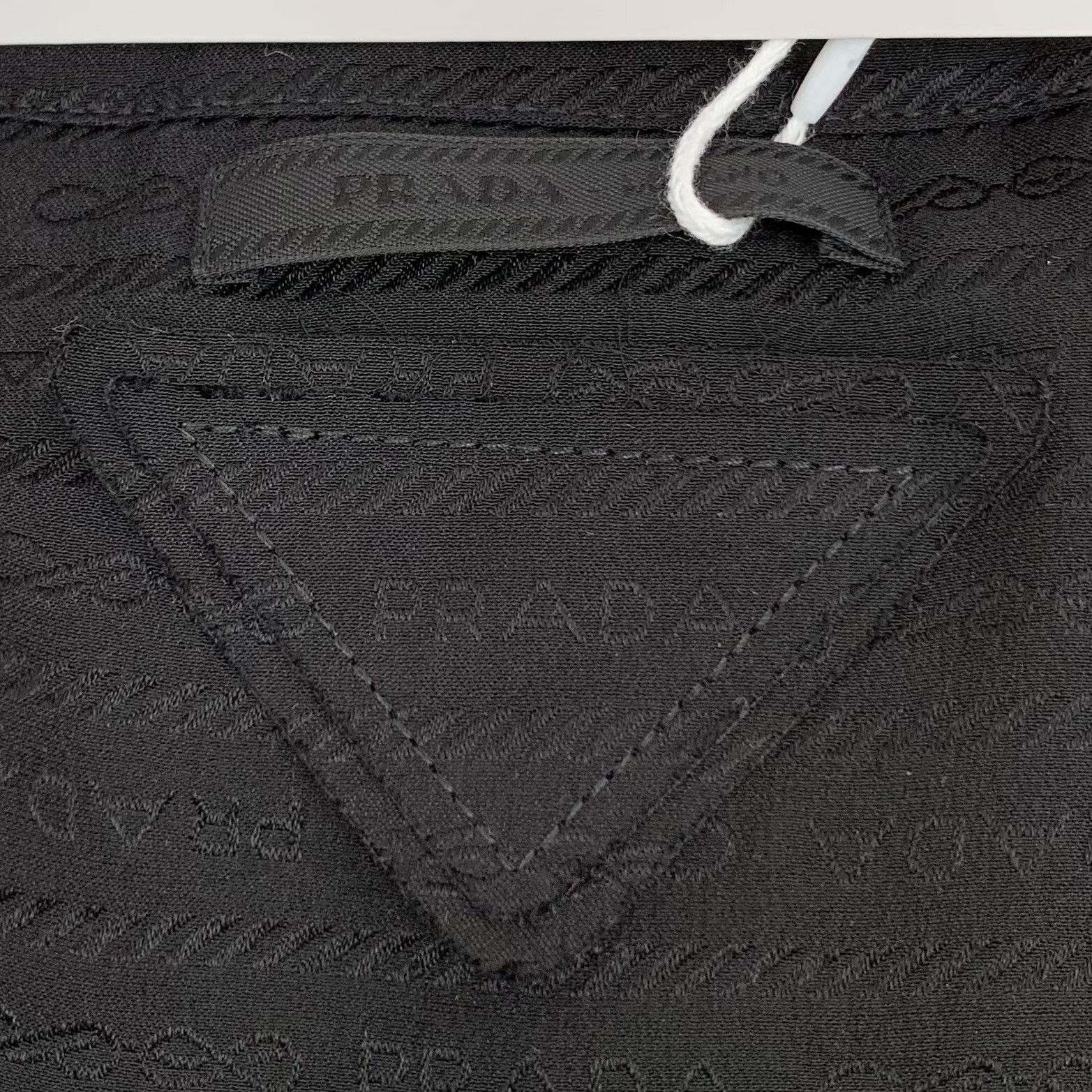 Prada Prada Retro Striped Black Button Up M Women Size M / US 6-8 / IT 42-44 - 5 Thumbnail