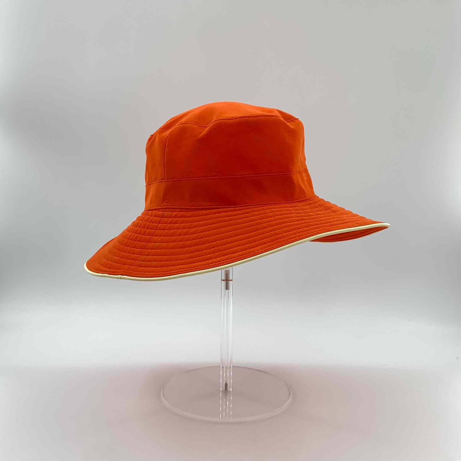 Hermes Hermes Casual Orange Hat 57 Men Size ONE SIZE - 3 Thumbnail