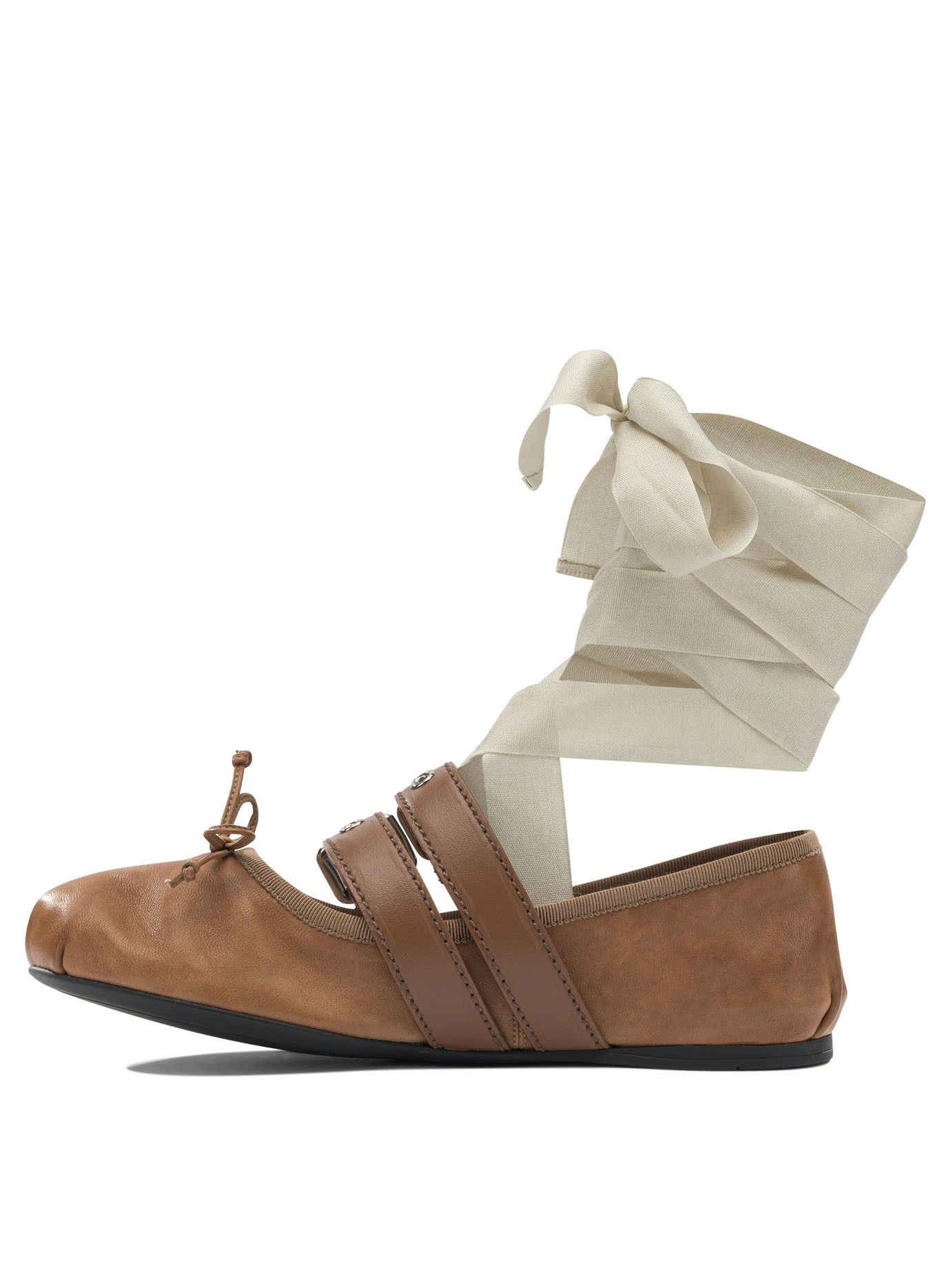 Miu Miu Miu Miu Ballerinas IT 38 Women - USA Duties Paid Size US 8 / IT 38 - 3 Thumbnail