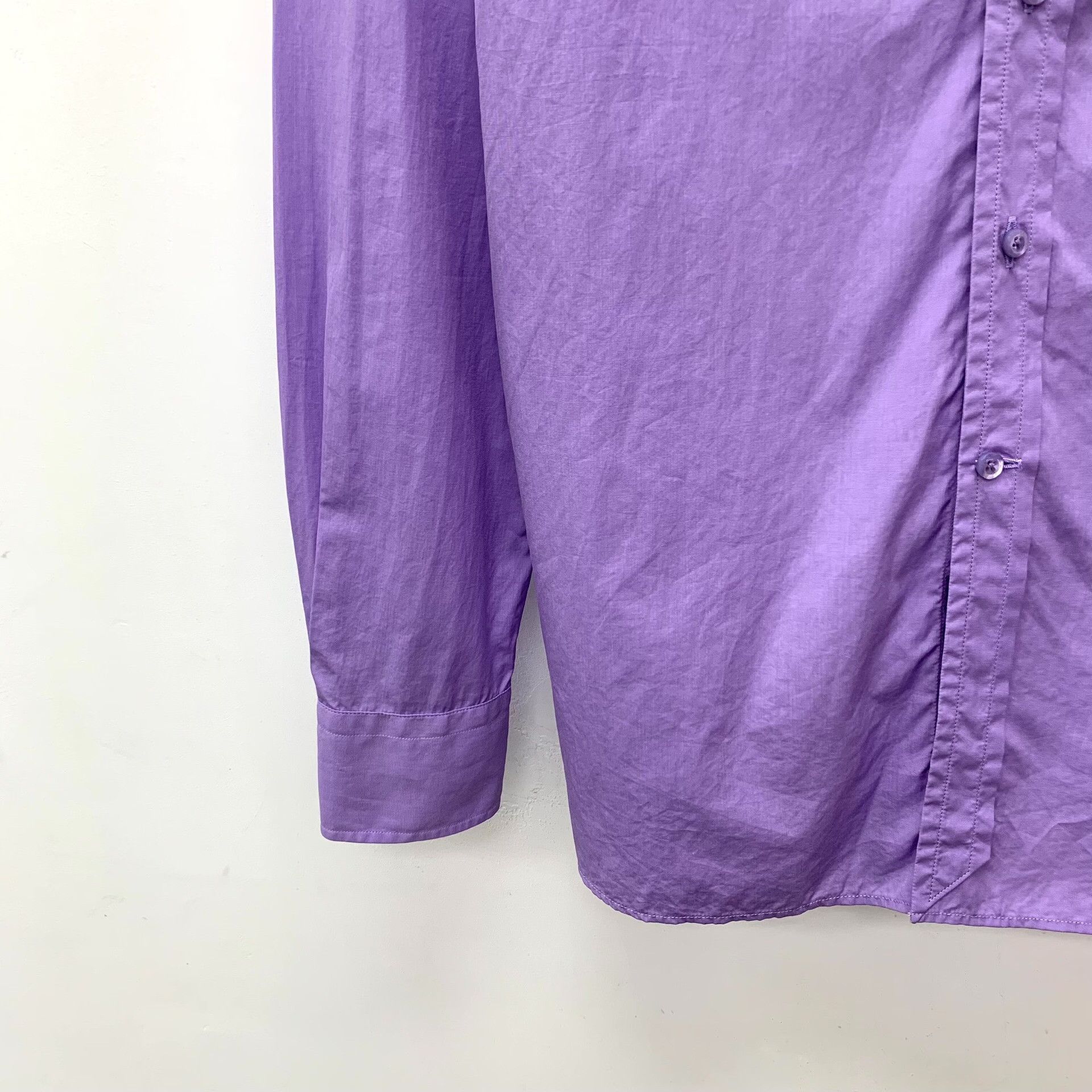 Other Cotton Purple Button Up M Women Size M / US 6-8 / IT 42-44 - 4 Thumbnail