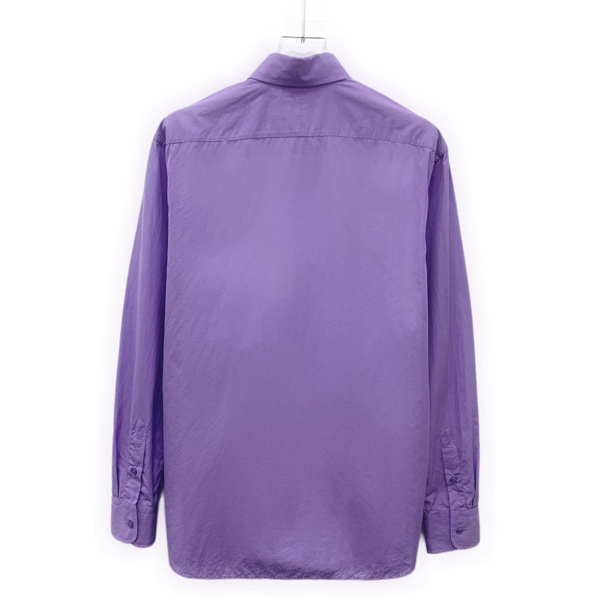 Other Cotton Purple Button Up M Women Size M / US 6-8 / IT 42-44 - 2 Thumbnail