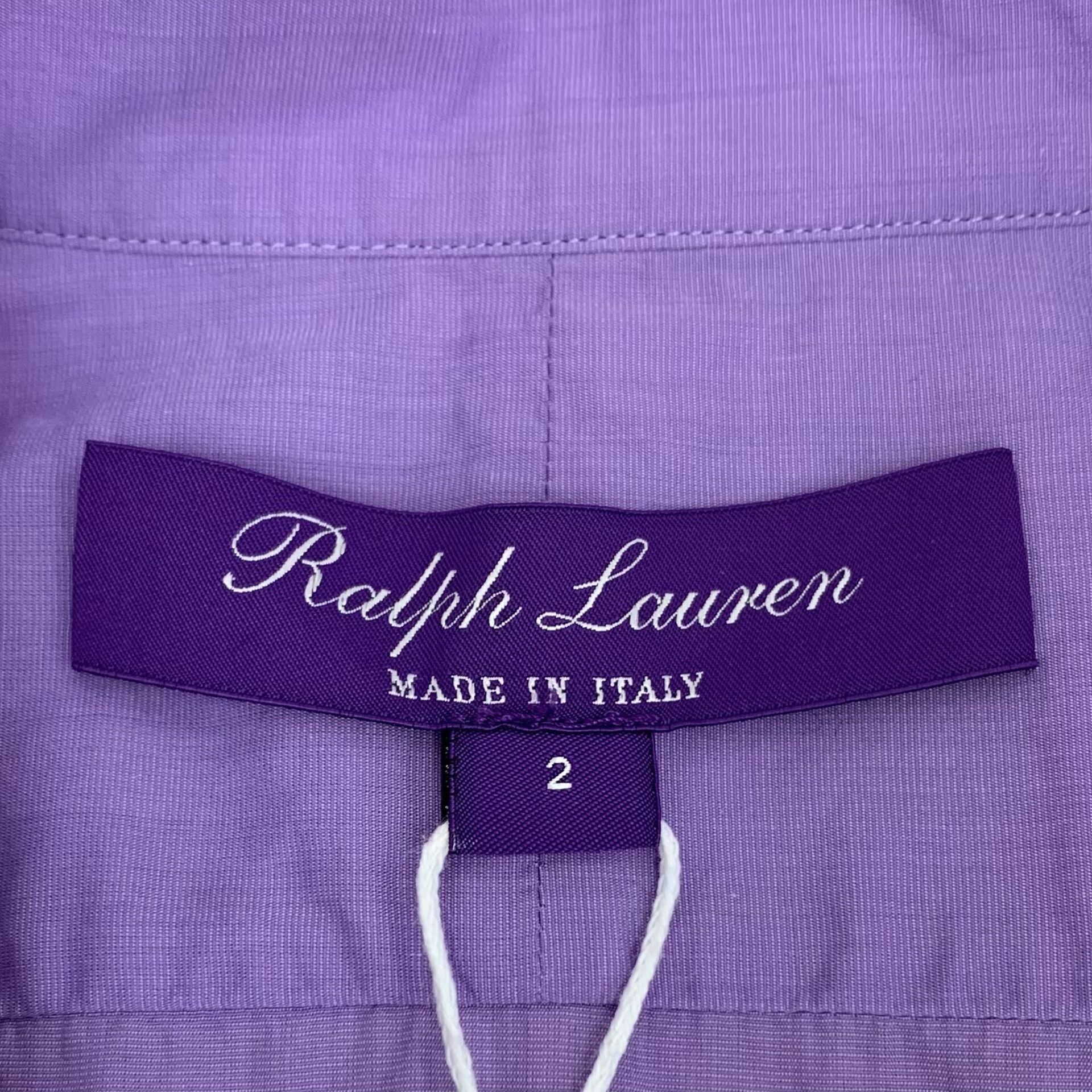 Other Cotton Purple Button Up M Women Size M / US 6-8 / IT 42-44 - 5 Thumbnail
