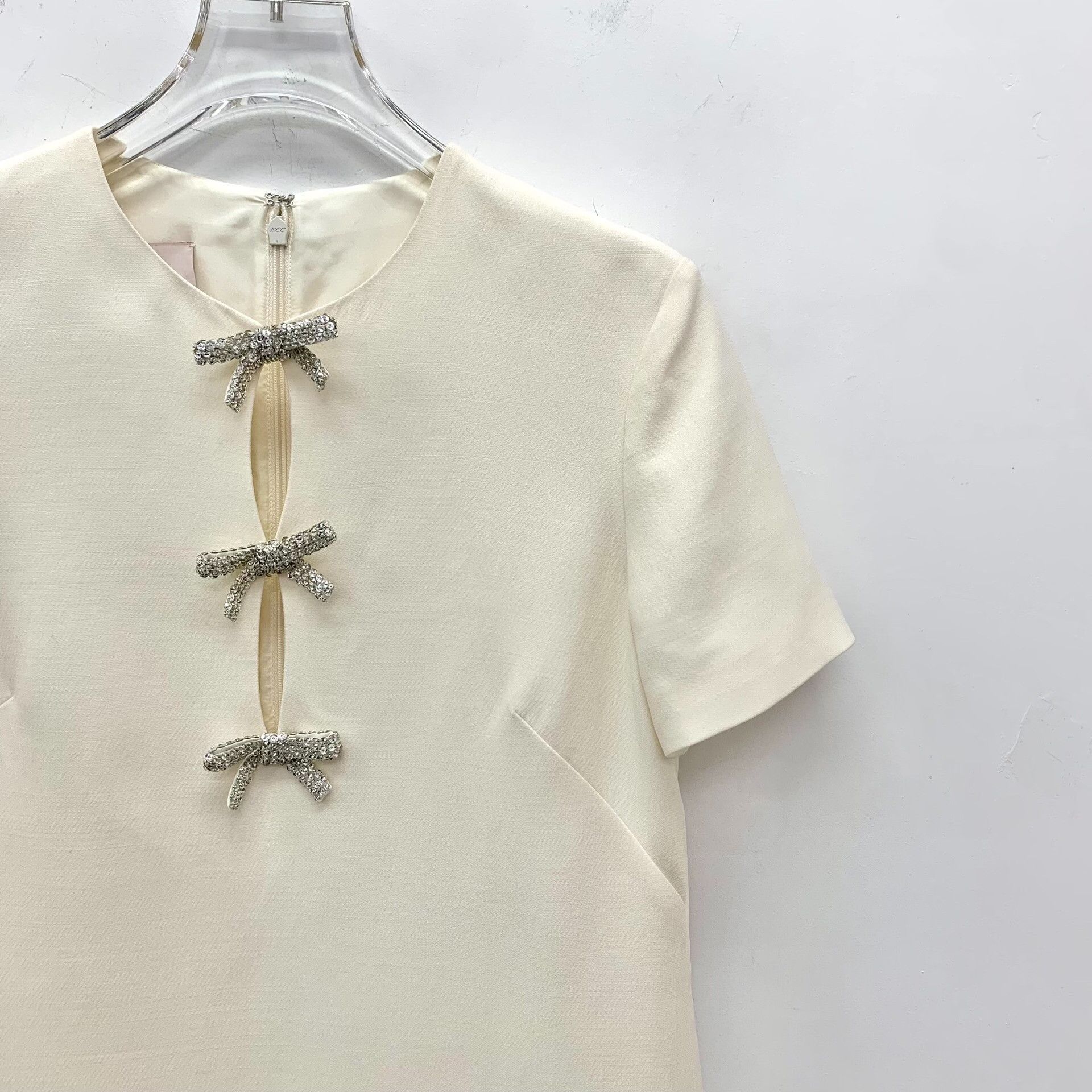 Valentino Valentino White Dress M Women Size M / US 6-8 / IT 42-44 - 3 Thumbnail