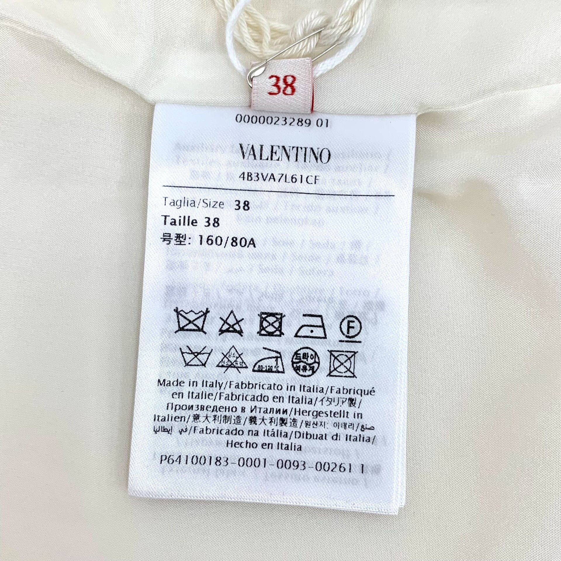 Valentino Valentino White Dress M Women Size M / US 6-8 / IT 42-44 - 7 Thumbnail
