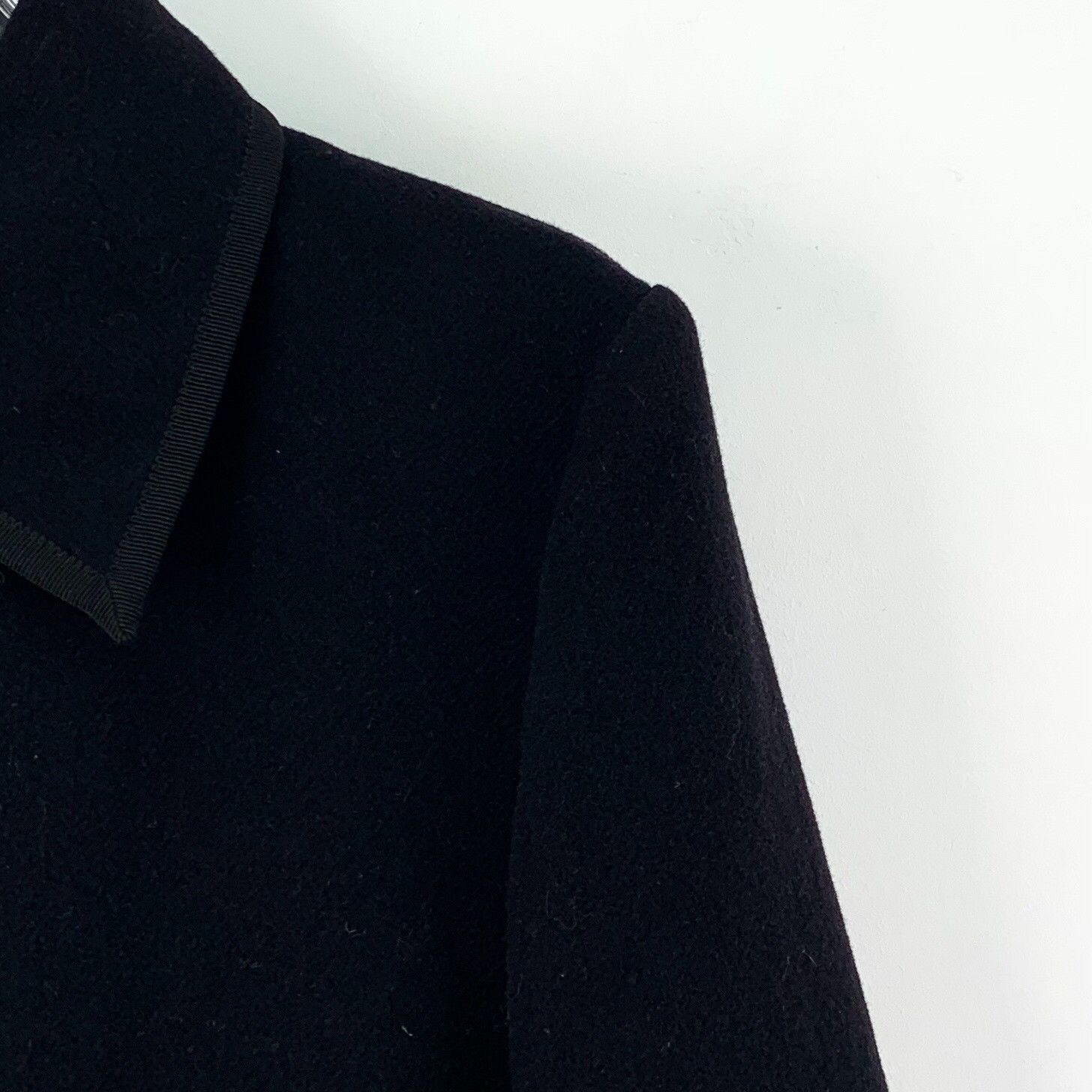Miu Miu Miu Miu Cotton Black Coat L Women Size L / US 10 / IT 46 - 3 Thumbnail