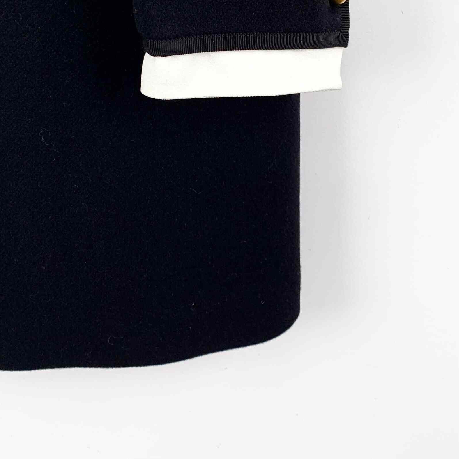 Miu Miu Miu Miu Cotton Black Coat L Women Size L / US 10 / IT 46 - 4 Thumbnail