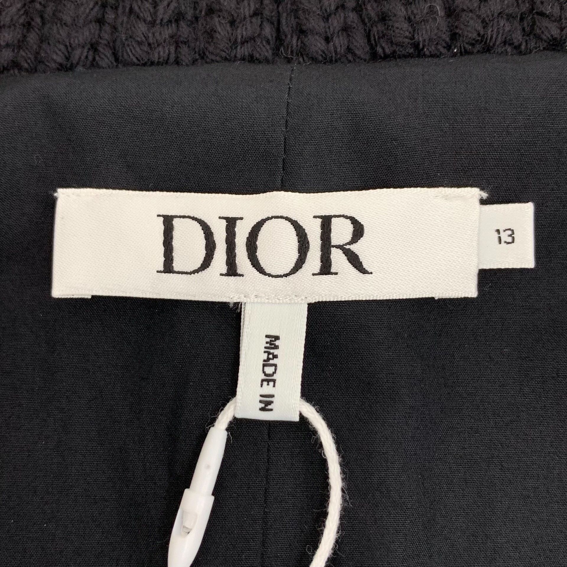 Dior Dior Wool Black Coat 25 Women Size XS / US 0-2 / IT 36-38 - 6 Thumbnail