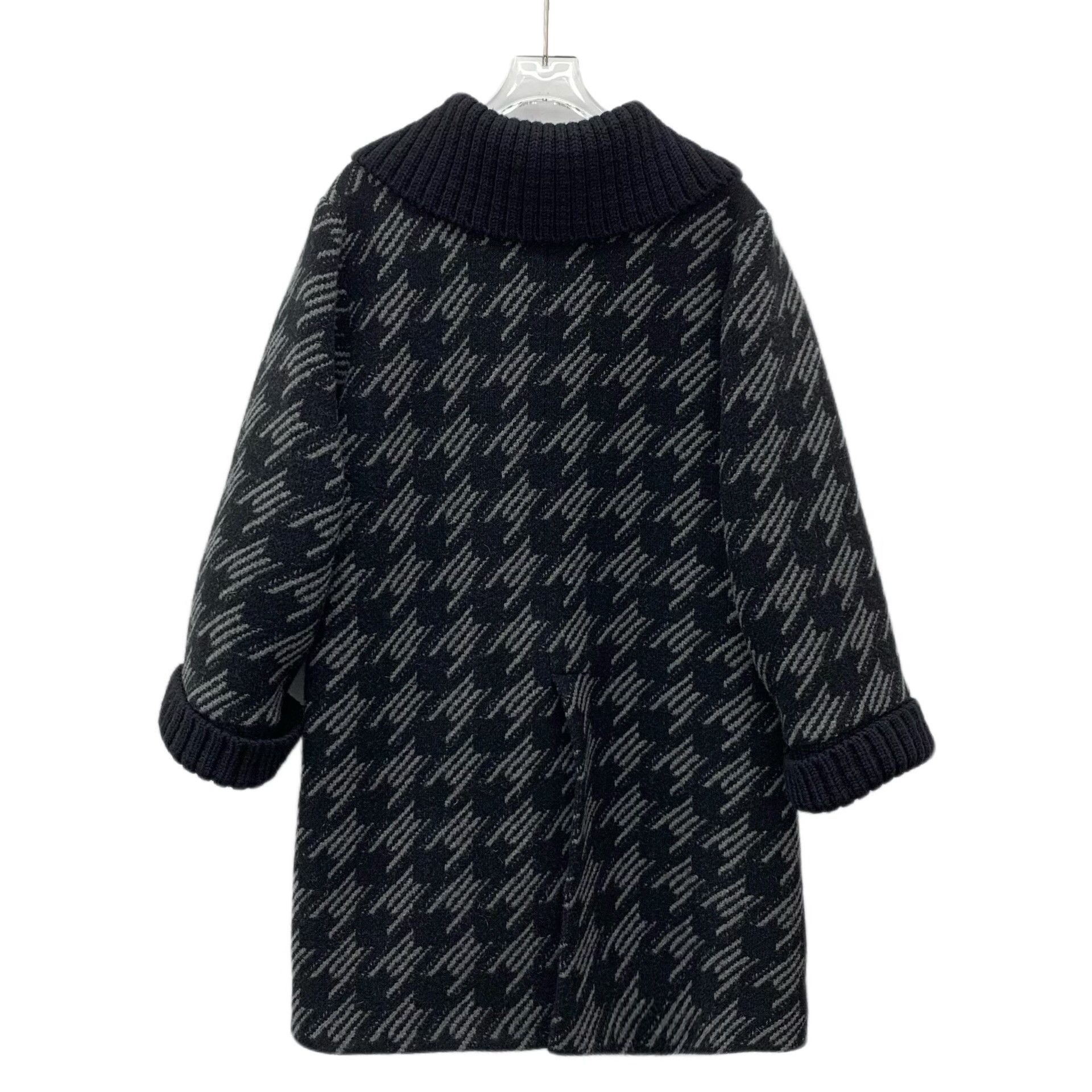 Dior Dior Wool Black Coat 25 Women Size XS / US 0-2 / IT 36-38 - 2 Thumbnail