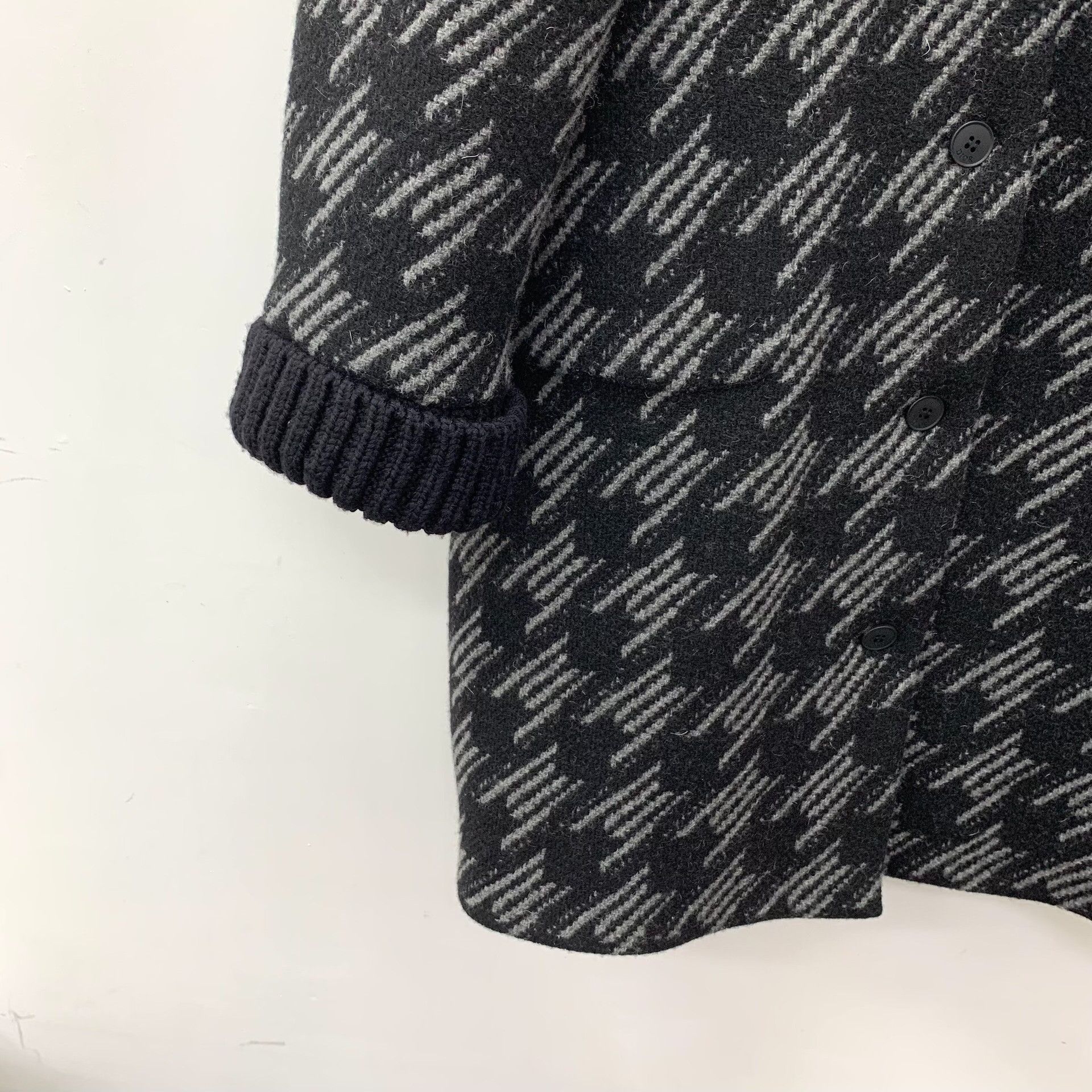Dior Dior Wool Black Coat 25 Women Size XS / US 0-2 / IT 36-38 - 4 Thumbnail