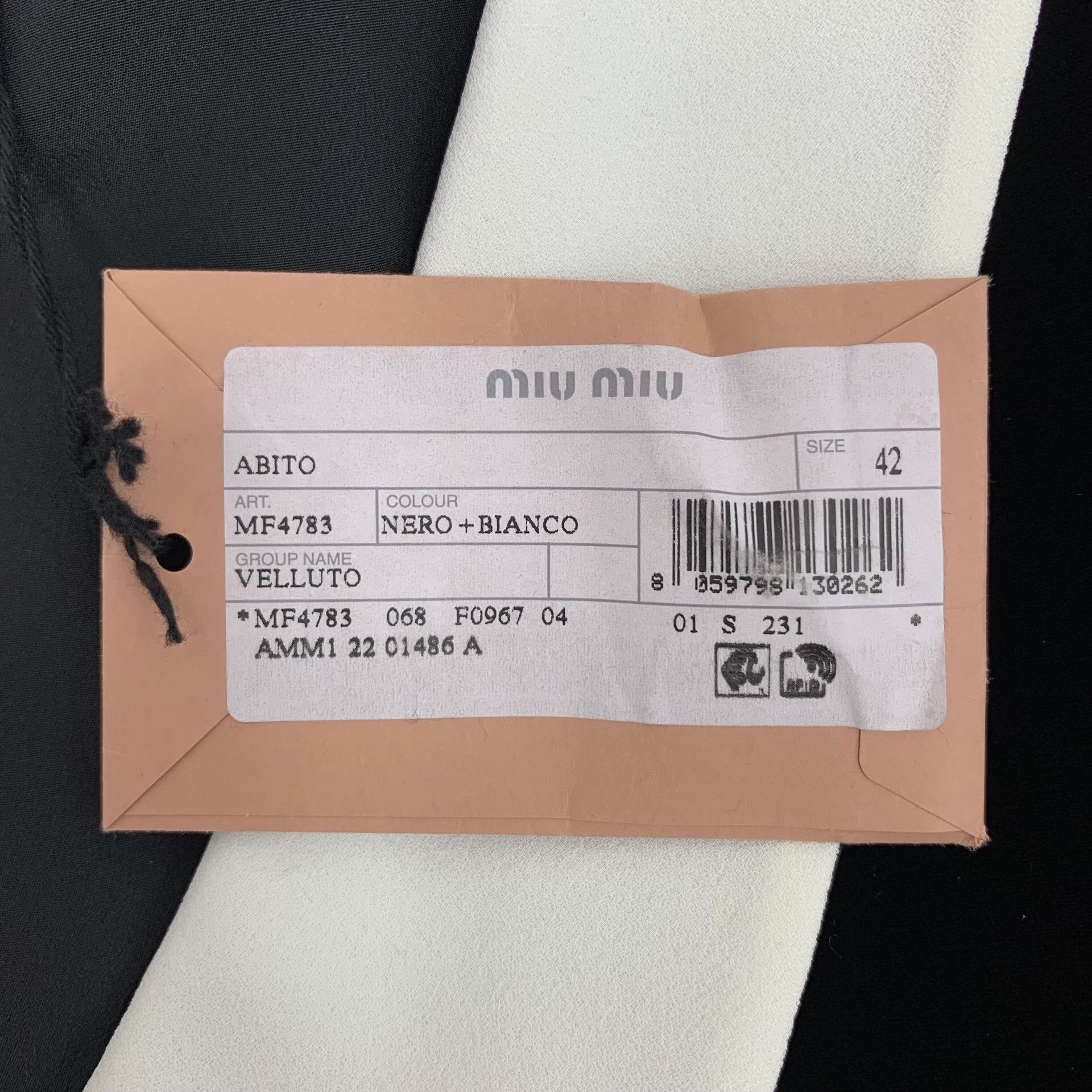 Miu Miu Miu Miu Black Dress 22 Women Size XS / US 0-2 / IT 36-38 - 6 Thumbnail