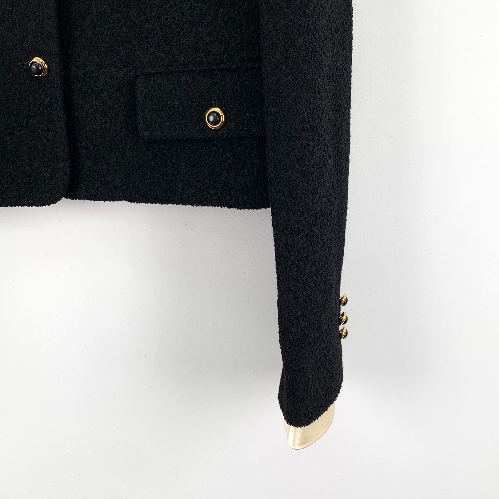 Miu Miu Miu Miu Wool Black Jacket L Women Size L / US 10 / IT 46 - 4 Thumbnail