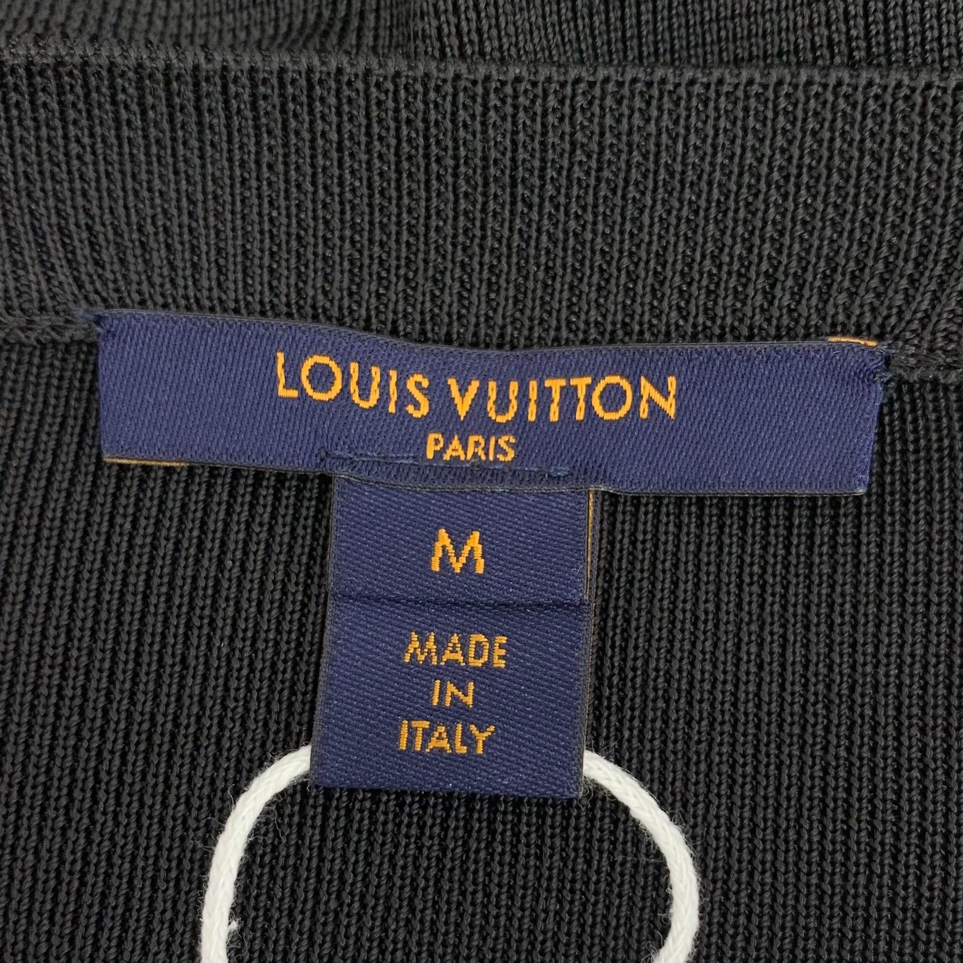 Louis Vuitton Louis Vuitton Black Sweater M Women Size M / US 6-8 / IT 42-44 - 6 Thumbnail