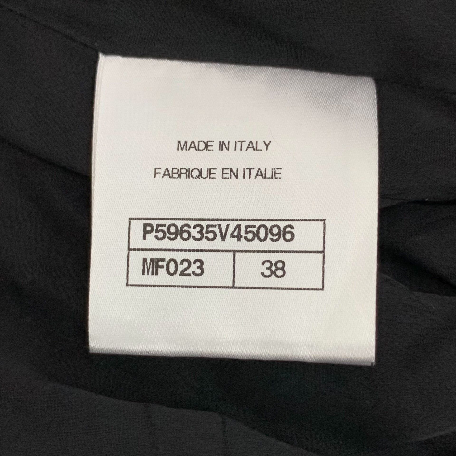 Chanel Chanel Black Long Sleeve Shirt M Men Size US M / EU 48-50 / 2 - 6 Thumbnail