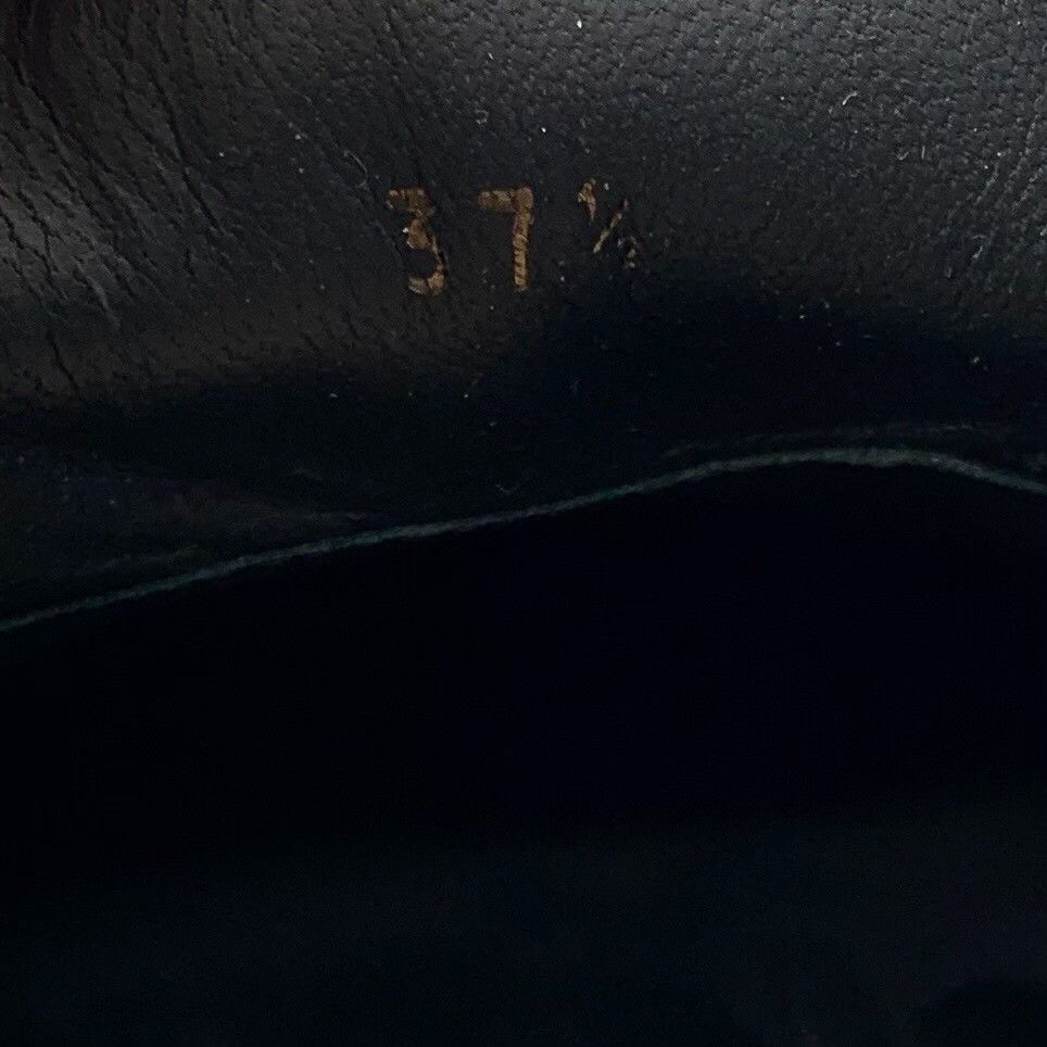 Salvatore Ferragamo Salvatore Ferragamo Black Lowtop Sneakers 37 Women Size US 6.5 / IT 36.5 - 6 Thumbnail