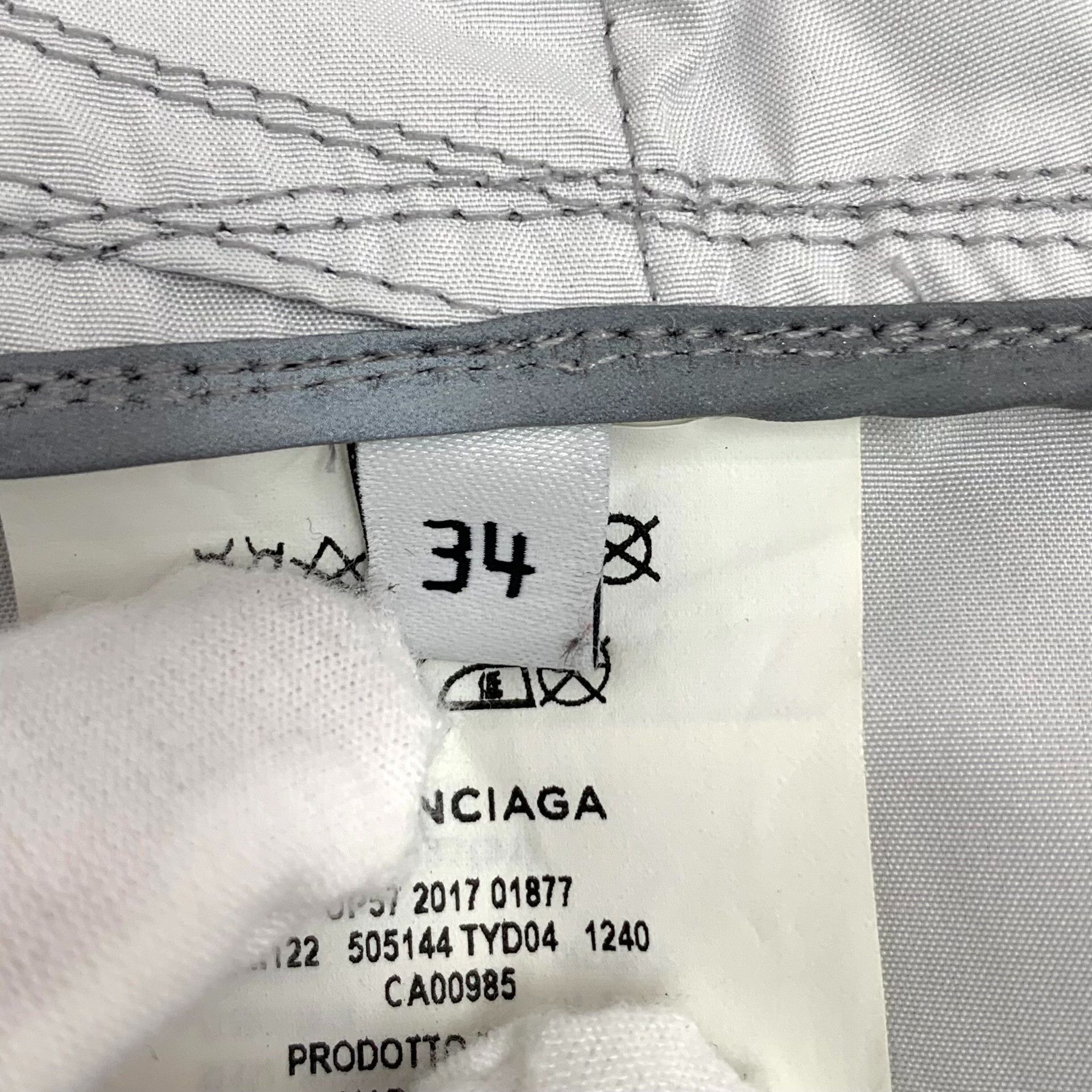 Balenciaga Balenciaga Gray Light Jacket XS Men Size US XS / EU 42 / 0 - 7 Thumbnail