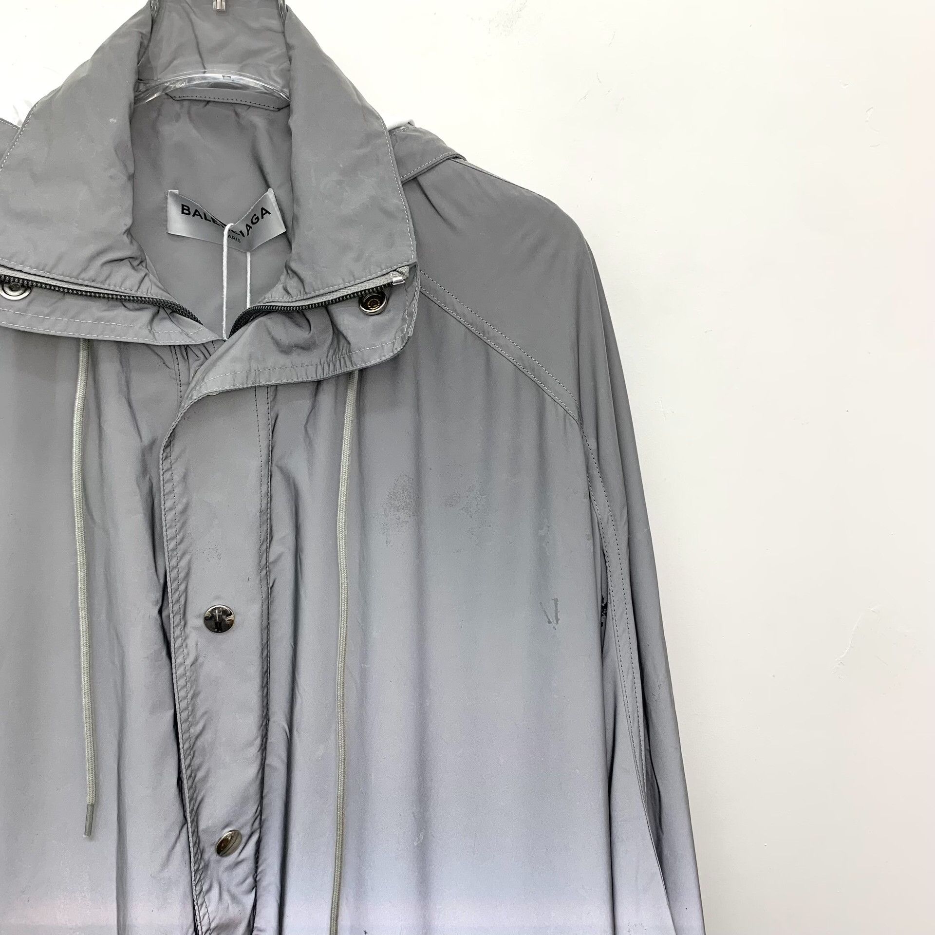 Balenciaga Balenciaga Gray Light Jacket XS Men Size US XS / EU 42 / 0 - 3 Thumbnail