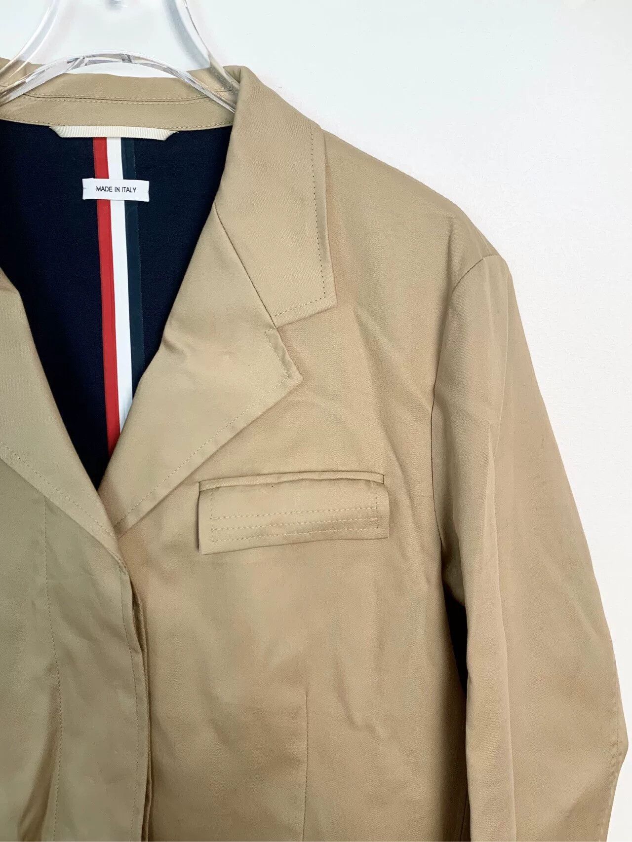 Thom Browne Thom Browne Brown Light Jacket 44 Men Size US L / EU 52-54 / 3 - 3 Thumbnail