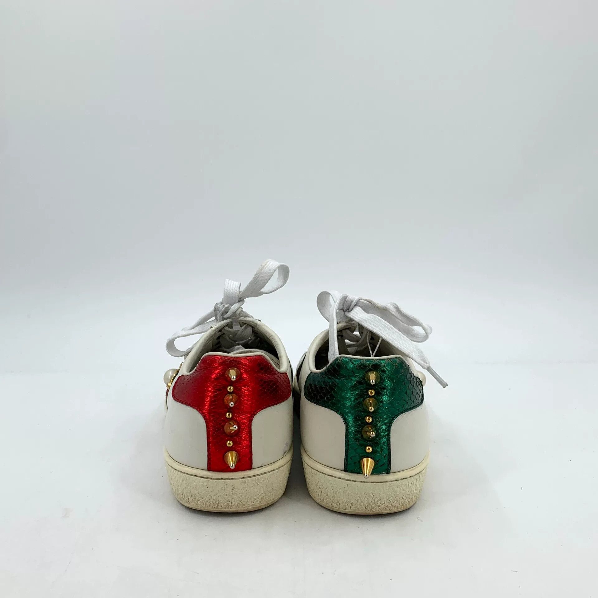Gucci Gucci White Lowtop Sneakers 36 Women Size US 6 / IT 36 - 4 Thumbnail