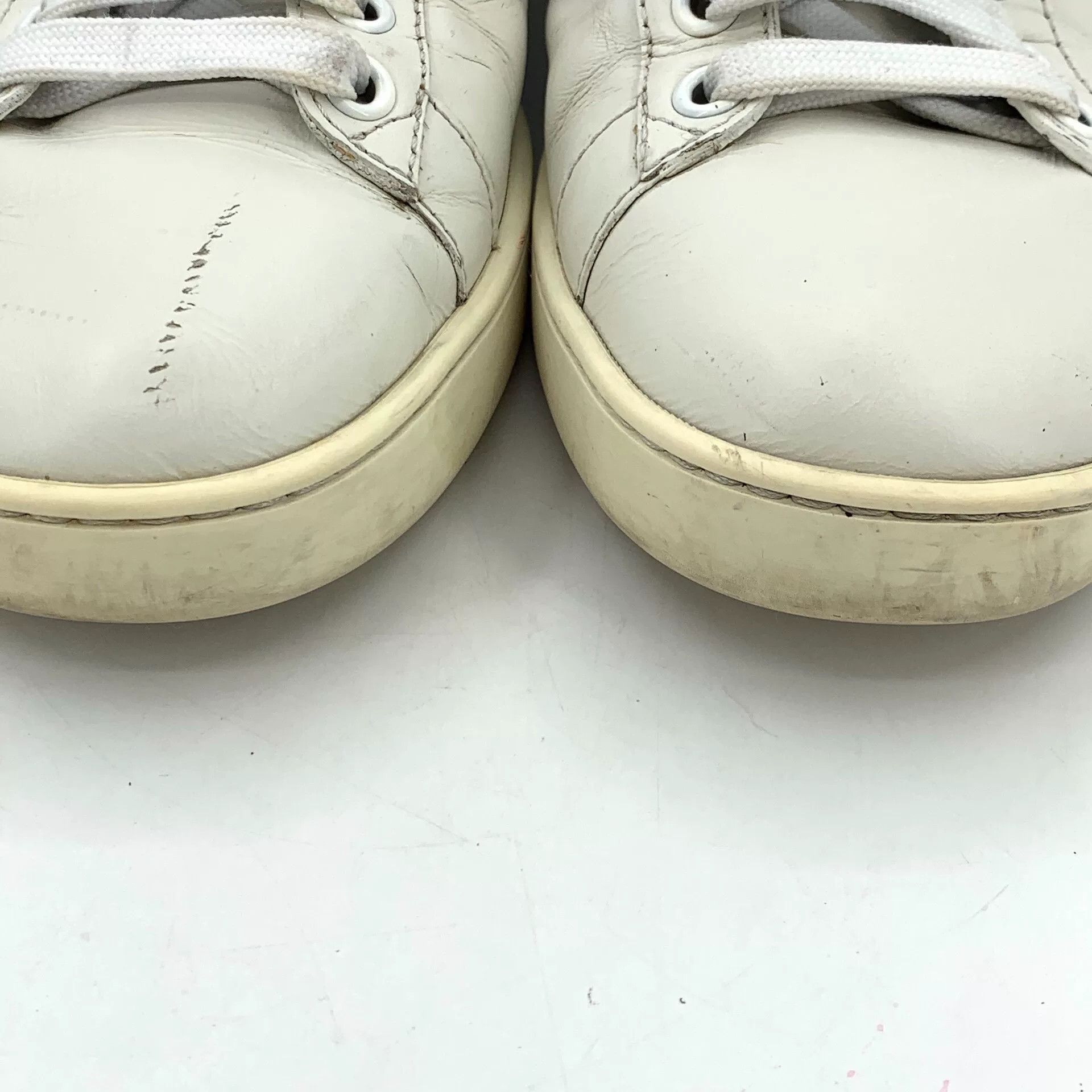 Gucci Gucci White Lowtop Sneakers 36 Women Size US 6 / IT 36 - 8 Thumbnail