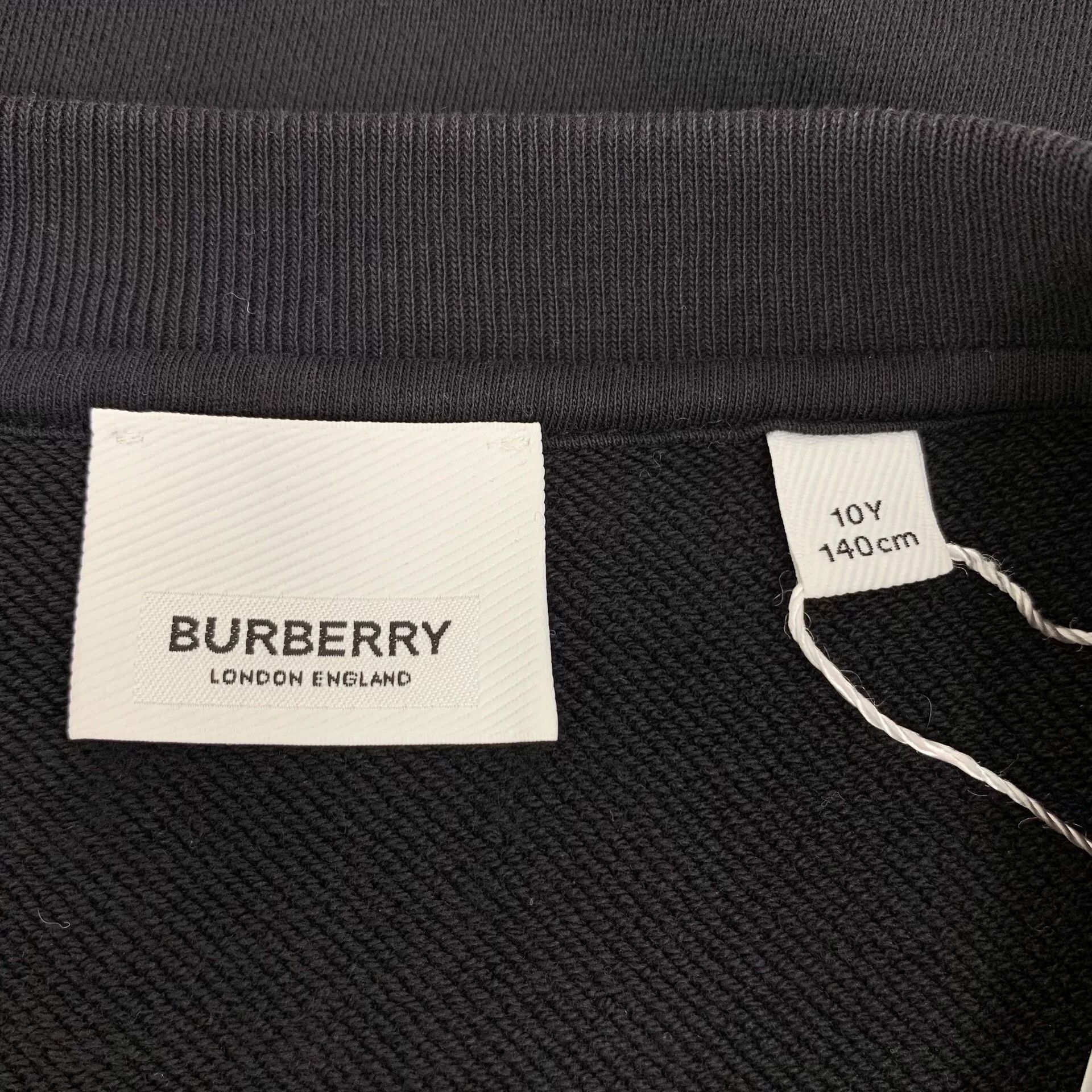 Burberry Burberry Retro Graphic Black Hoodie XS Women Size XS / US 0-2 / IT 36-38 - 5 Thumbnail